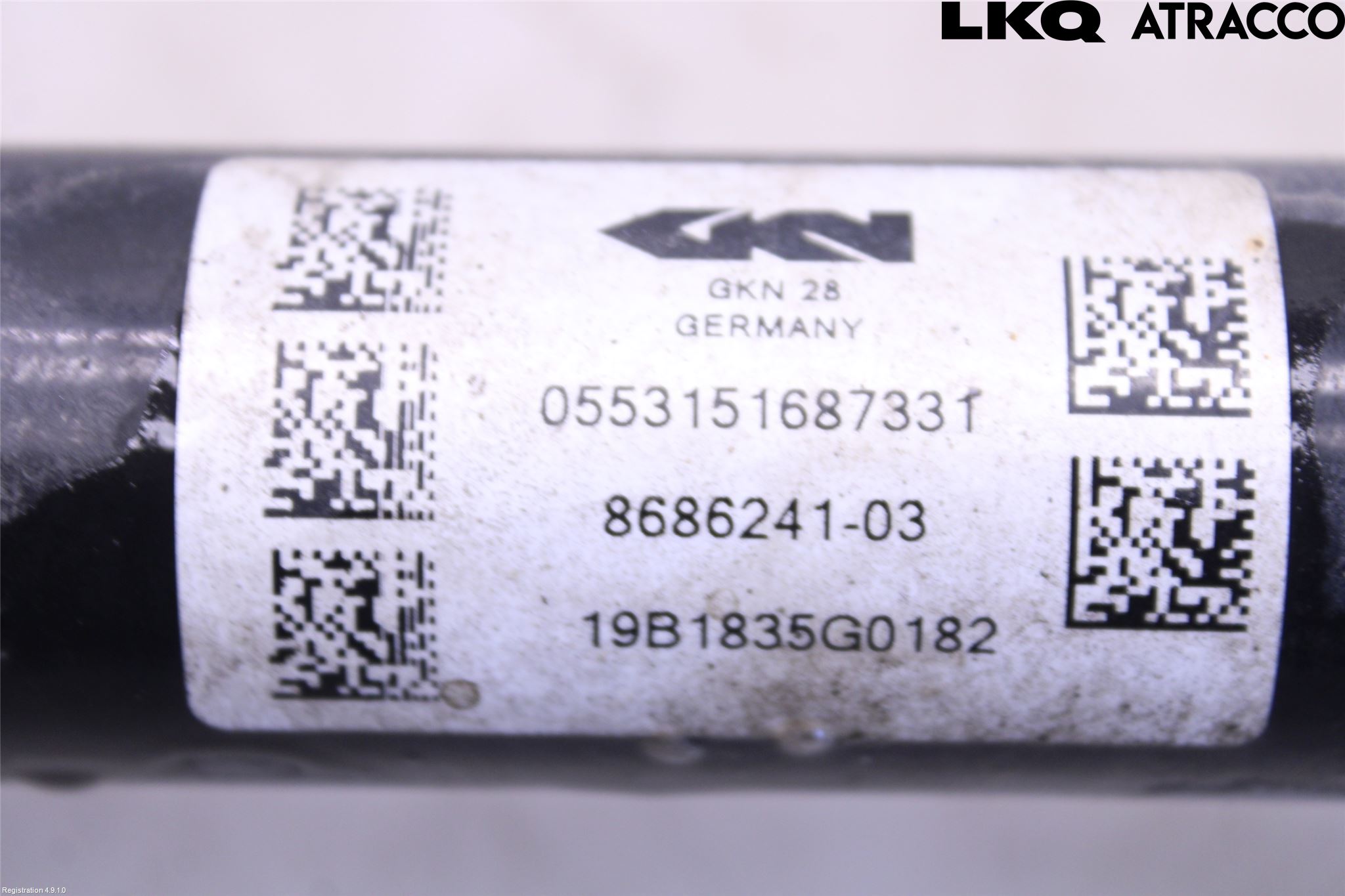 BMW 5 G30/G31/F90 17-23 Drivaksel Bak Kompl Venstre