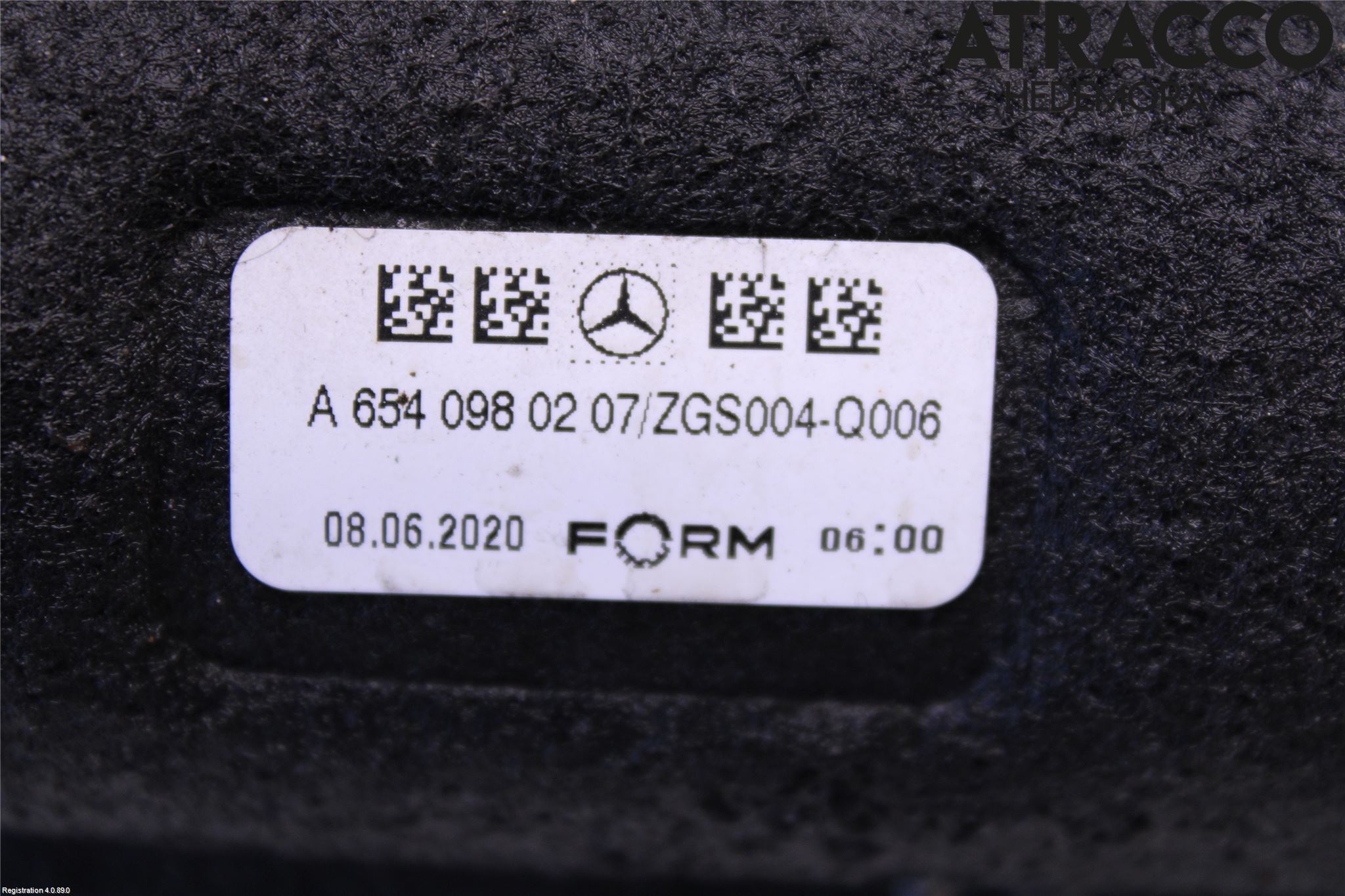 Mercedes-Benz MB VITO/V-KLASS (W640,W447,W448) 14- Intercooler Rør-Slange