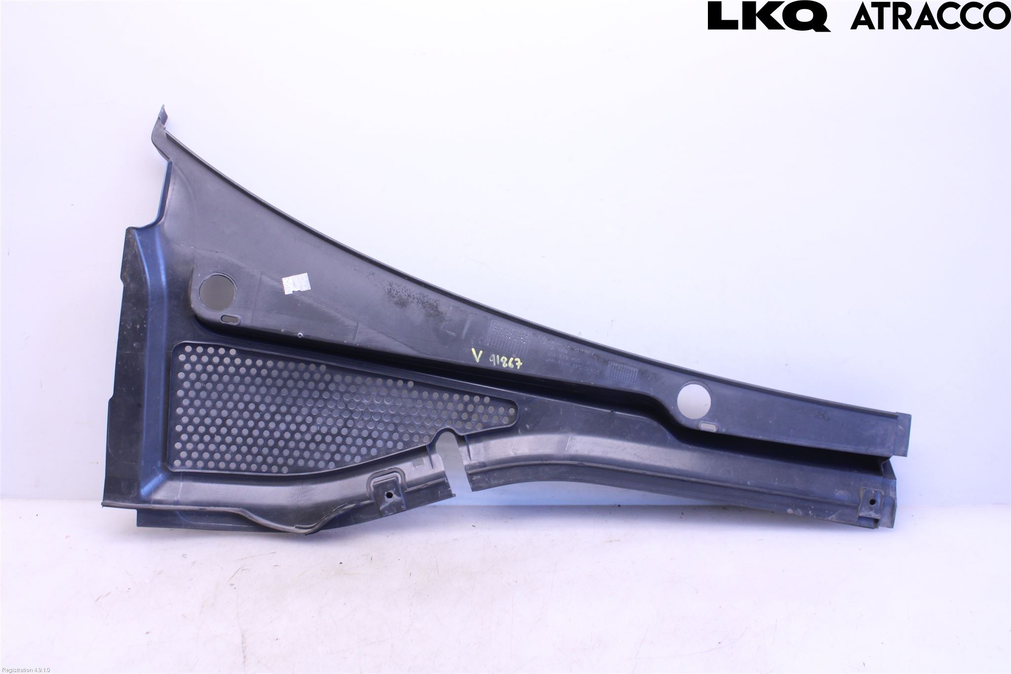 Volkswagen VW GOLF / E-GOLF VII 13-20 Visker Deksel-Grill-Under Frr