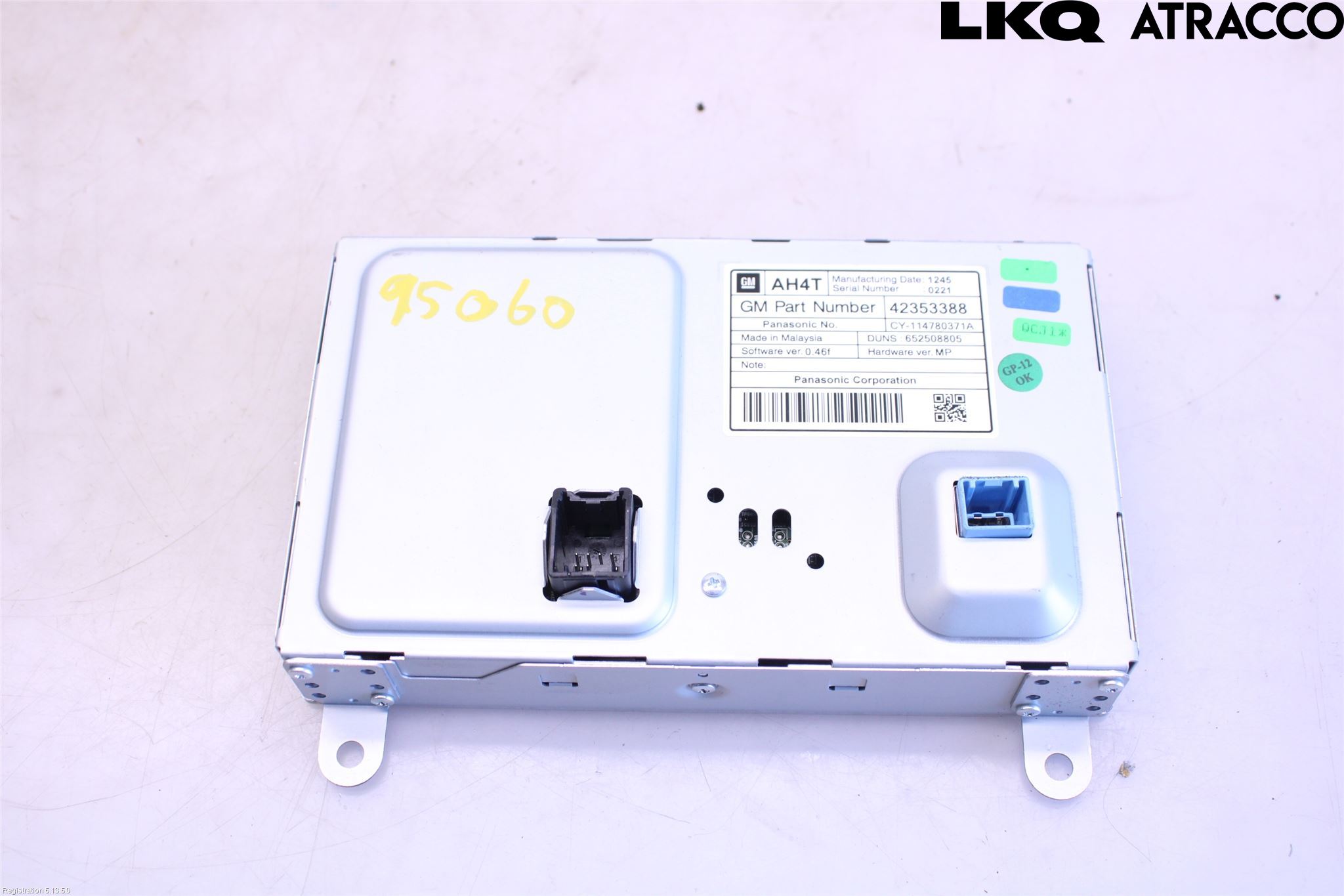 Opel ZAFIRA C 12-19 Stereo Radio Med Cd
