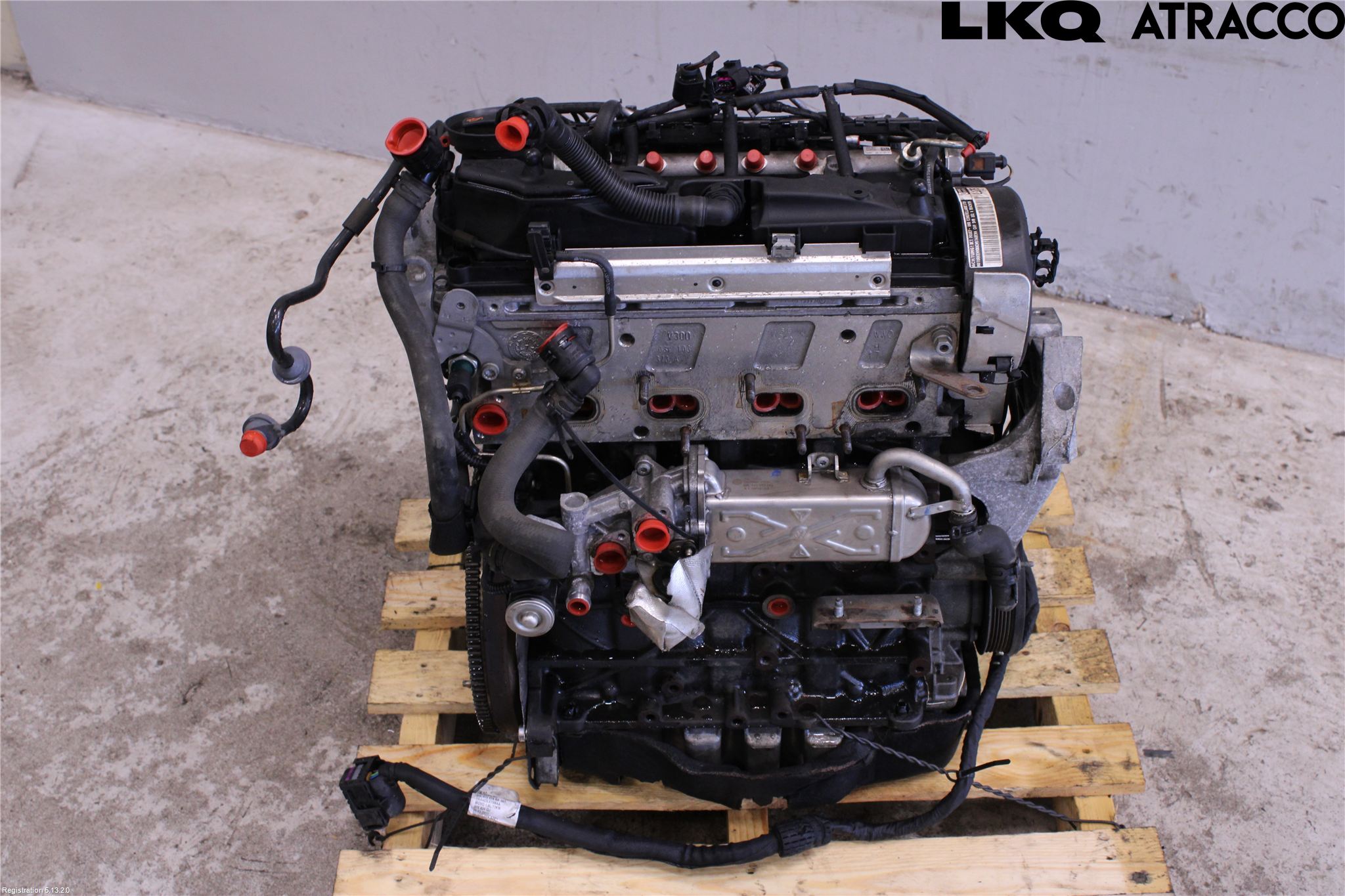 Volkswagen VW GOLF VI 09-13 Motor Diesel