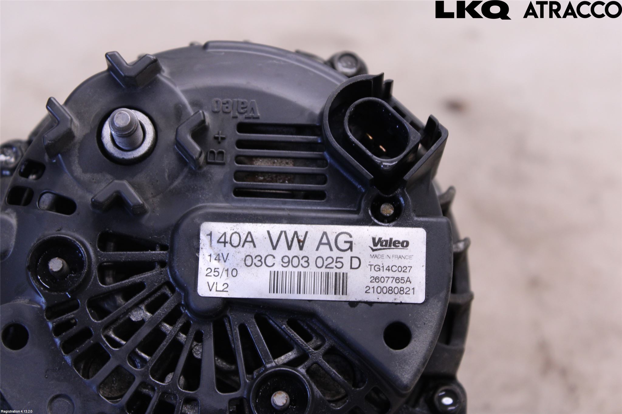 Volkswagen VW GOLF PLUS/CROSS GOLF 04-14 Dynamo