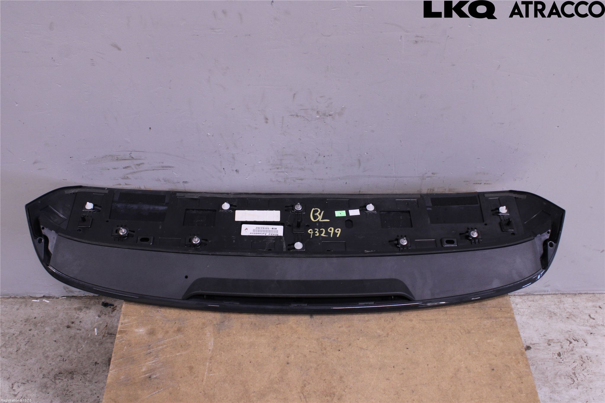 Volkswagen VW GOLF / E-GOLF VIII 20- Spoiler Bakluke