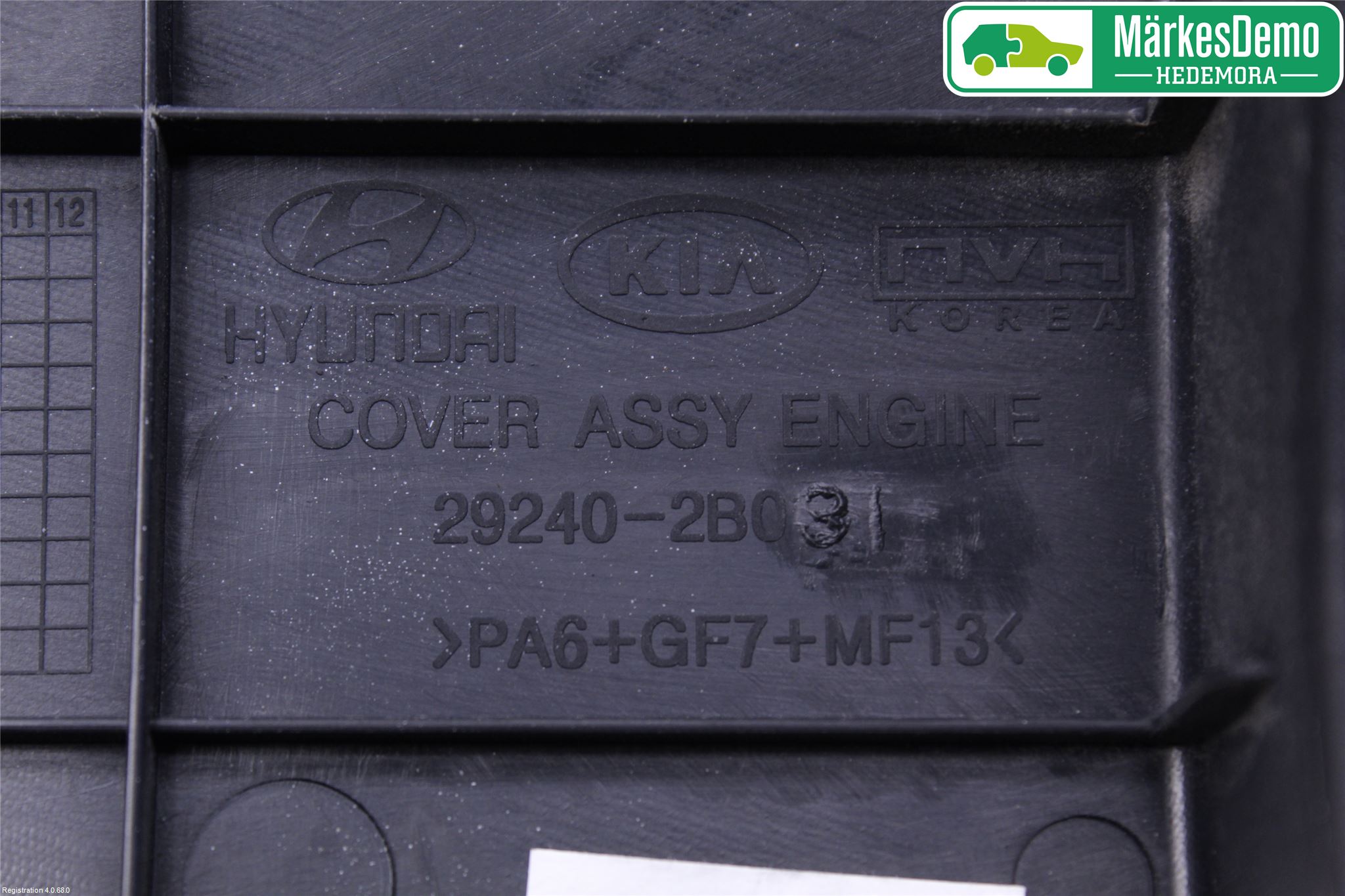 Hyundai i30 FD 07-12 Motor Deksel Over Motor