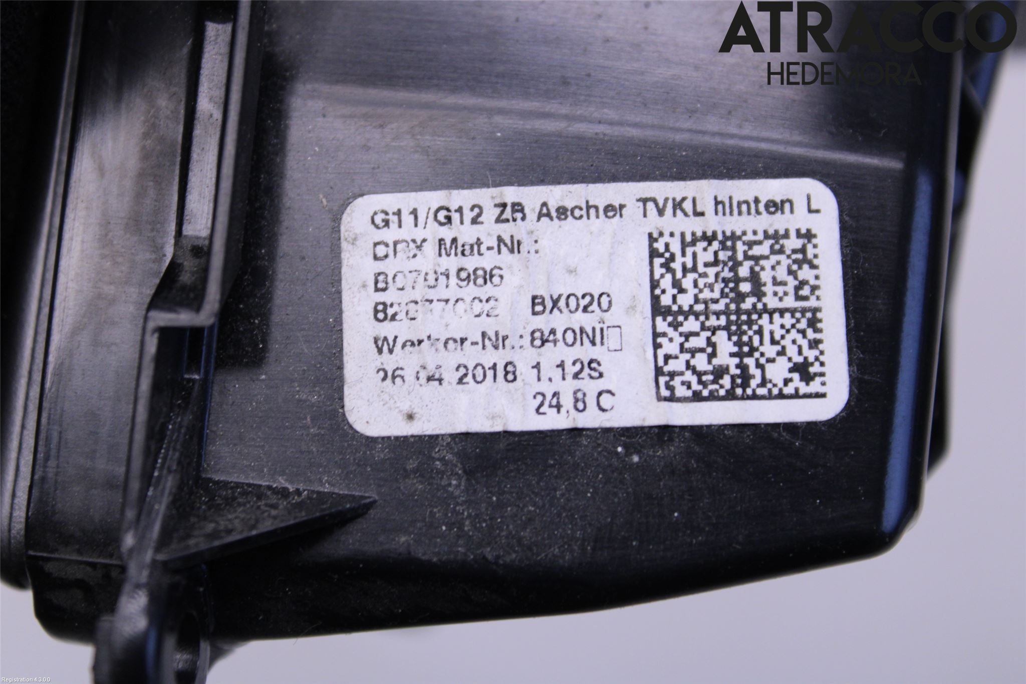 BMW 7 G11/G12 15-22 Innredning Sidedel Baksete