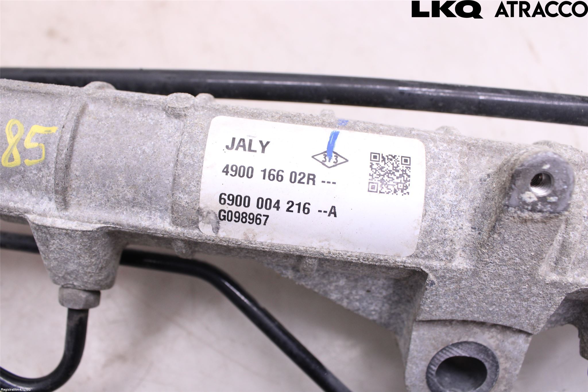 Dacia LOGAN MCV/STEPWAY Servo Snekke - Tannstang