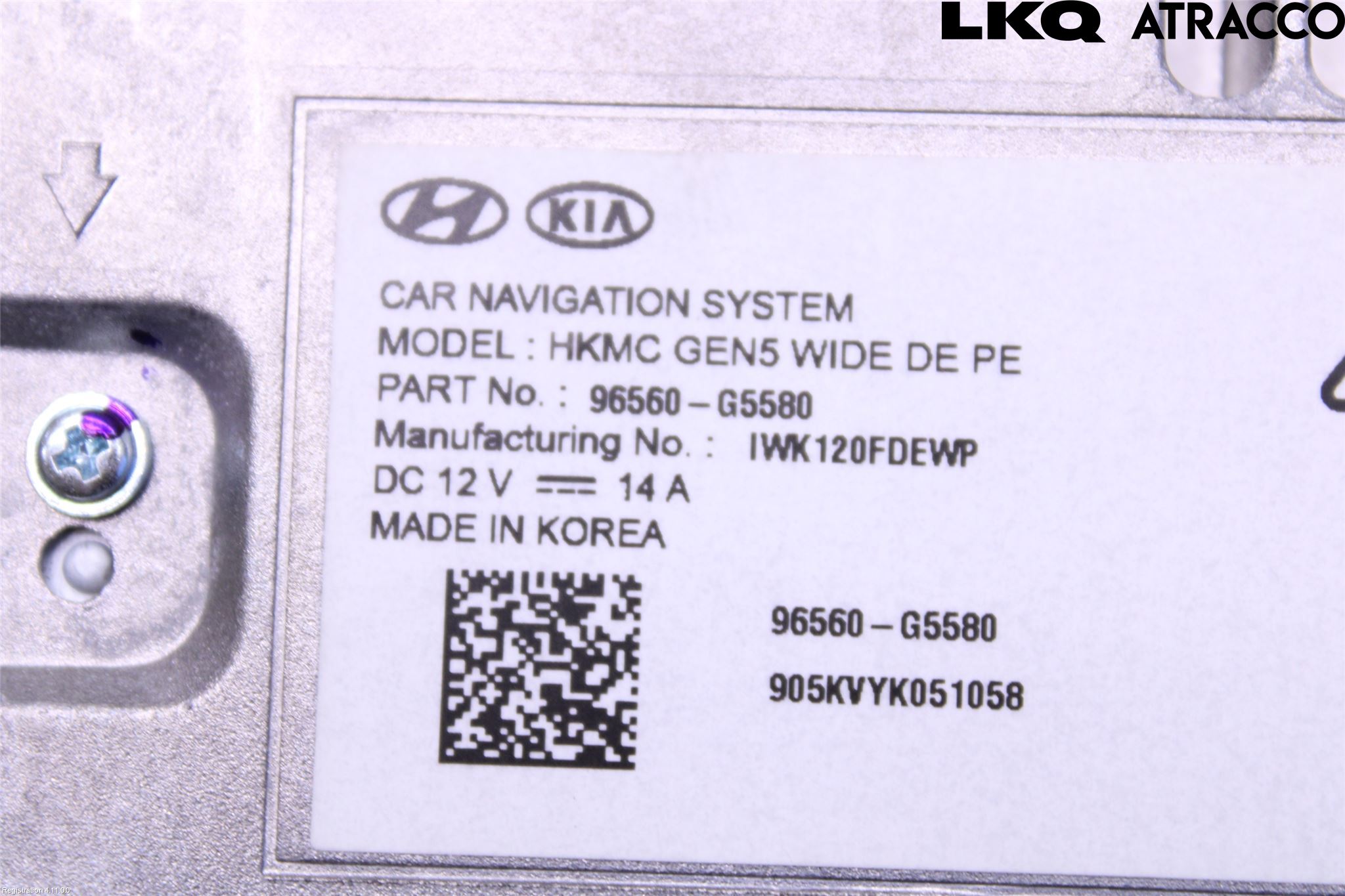 Kia NIRO (DE) 17-22 Stereo Radio Med Cd