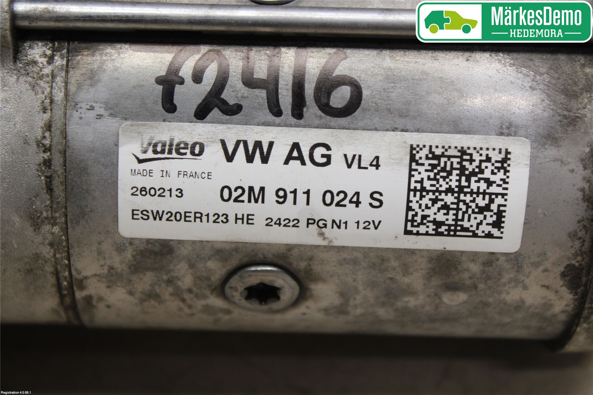 Volkswagen VW GOLF / E-GOLF VII 13-20 Startmotor Diesel