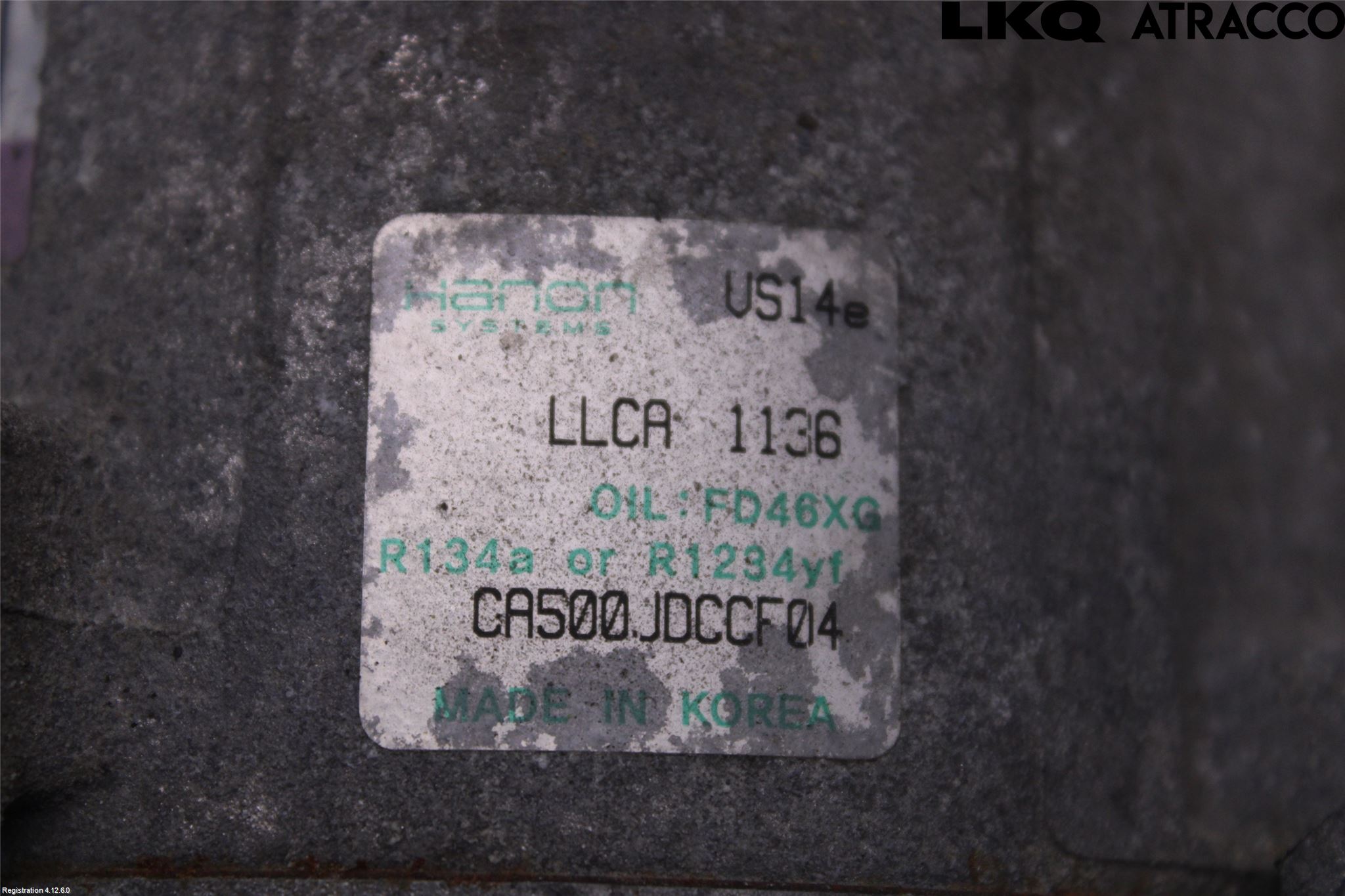 Kia CEED 12-18 Varme Ac Kompressor