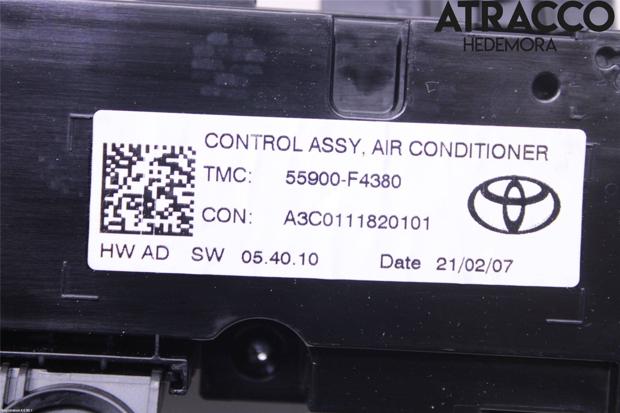 Toyota C-HR 16-23 Varme Ac Betjening-Display