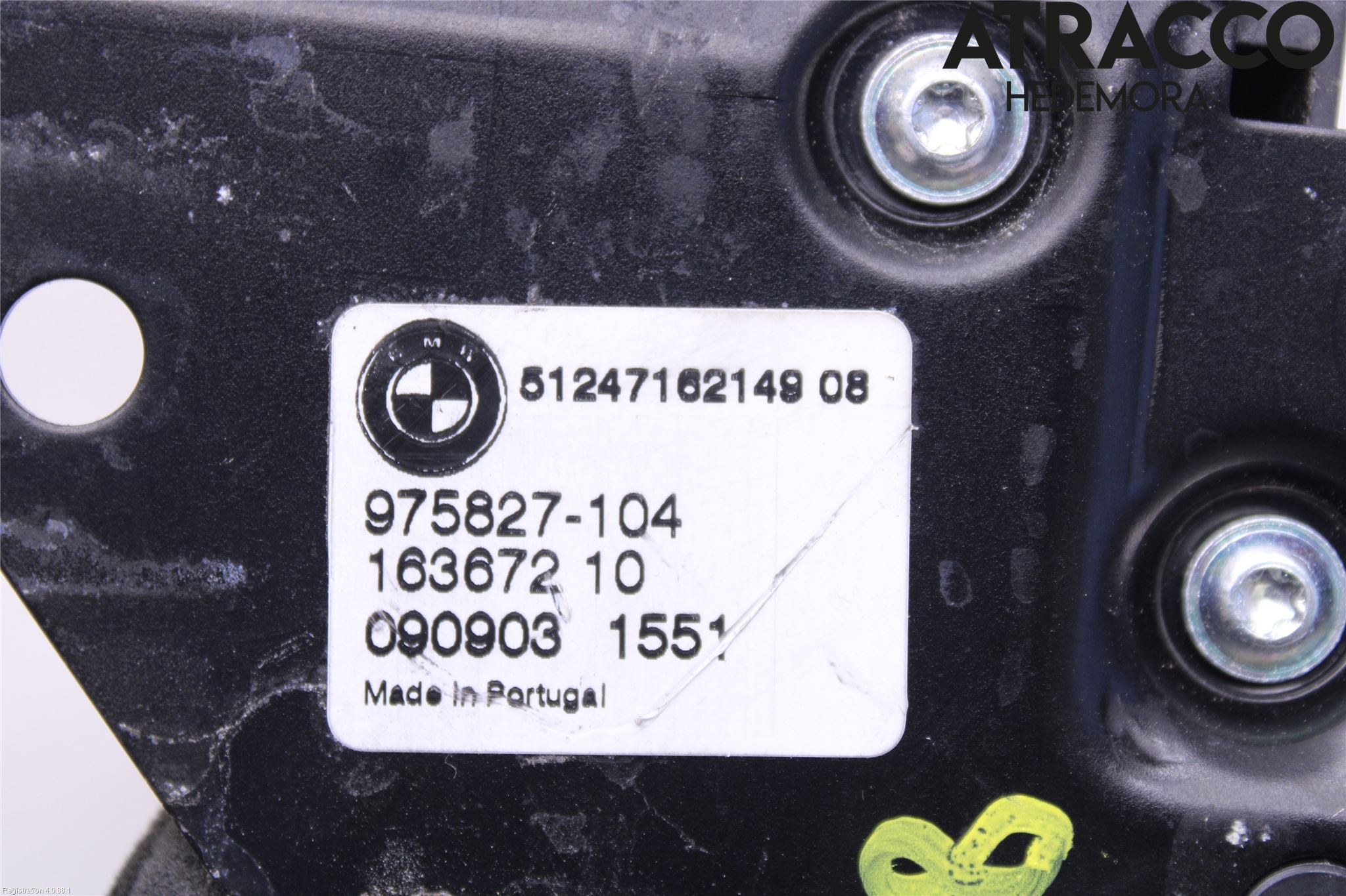 BMW X5 E70 07-13 Bakluke Handtak Indre