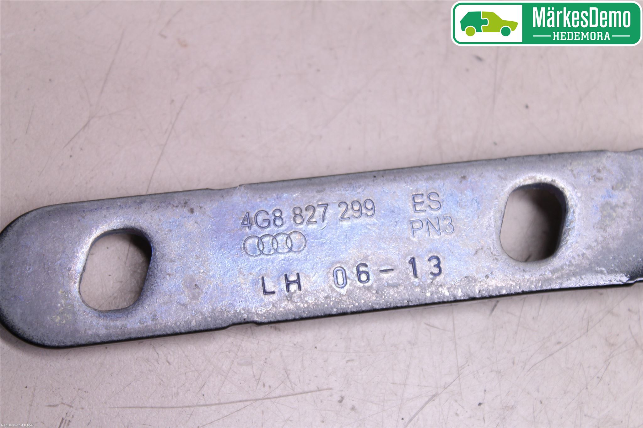 Audi A7/S7 4G 11-17 Bakluke Hengsel Venstre