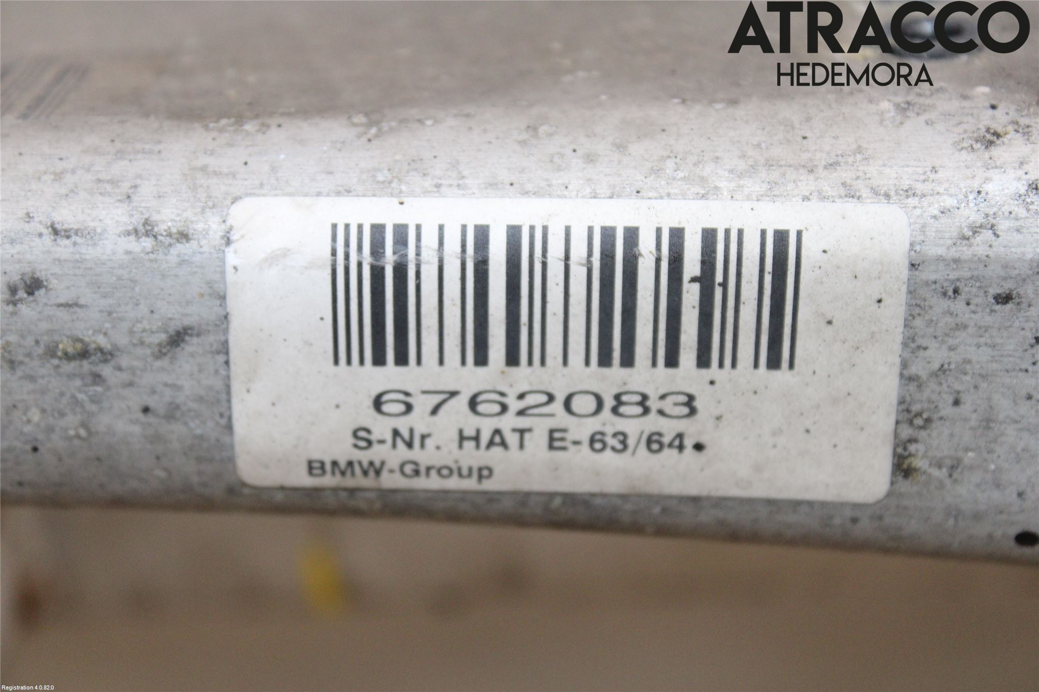 BMW 6 E63/64    02-10 Bakaksel Feste Travers-Ramme