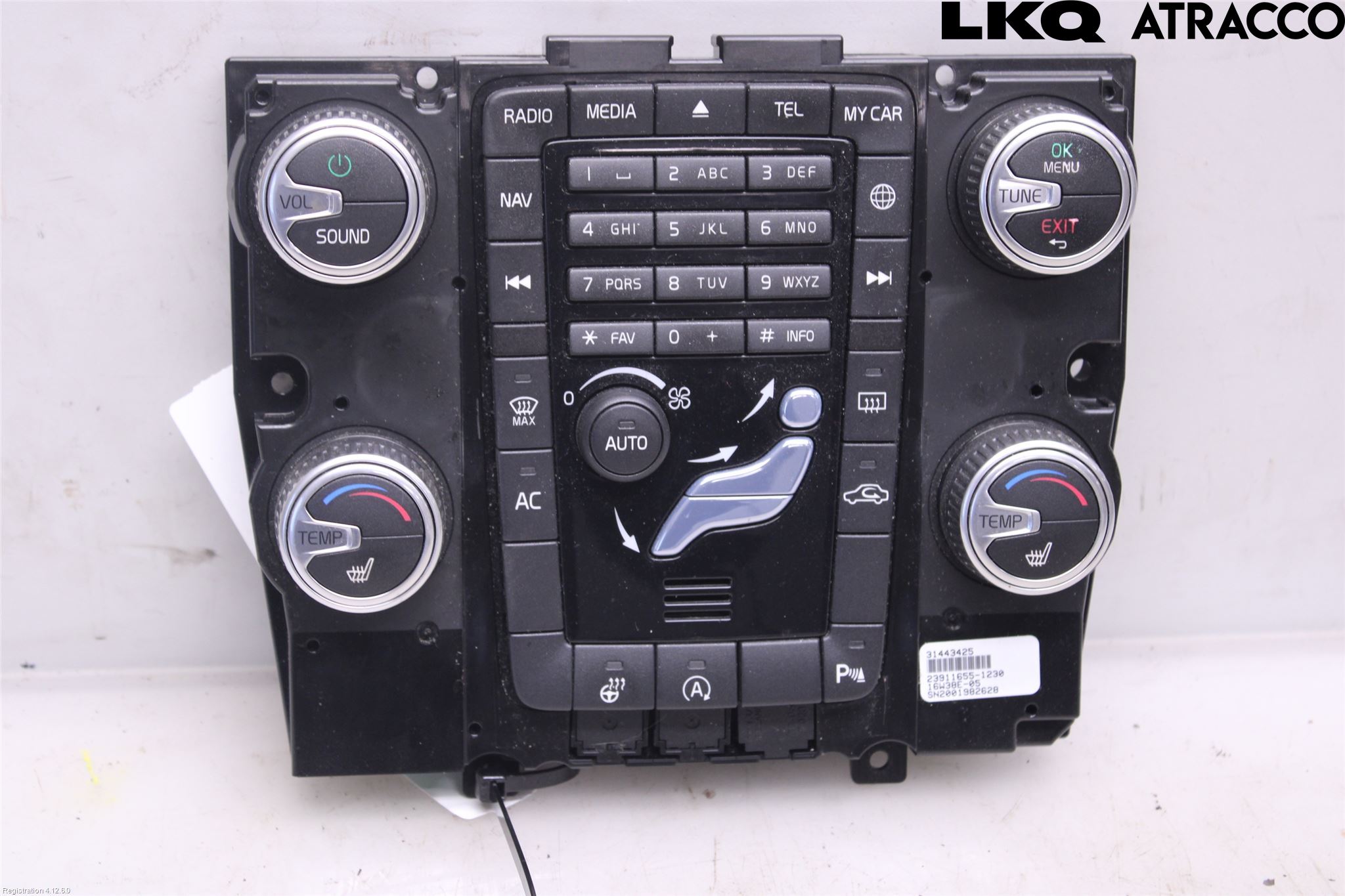 Volvo V60 14-18 Stereo Radio Med Cd