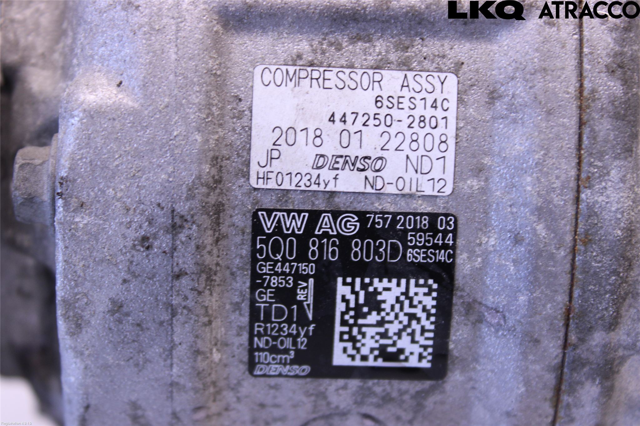 Seat IBIZA V 17-20 Varme Ac Kompressor