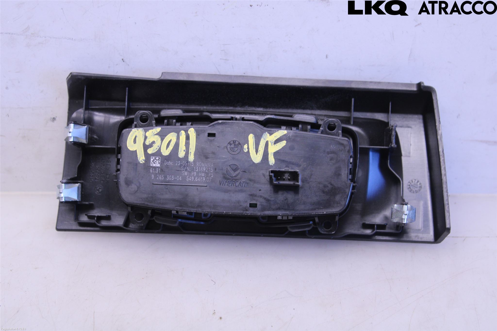 BMW 1 F20/F21 11-19 Bryter Hovedlys