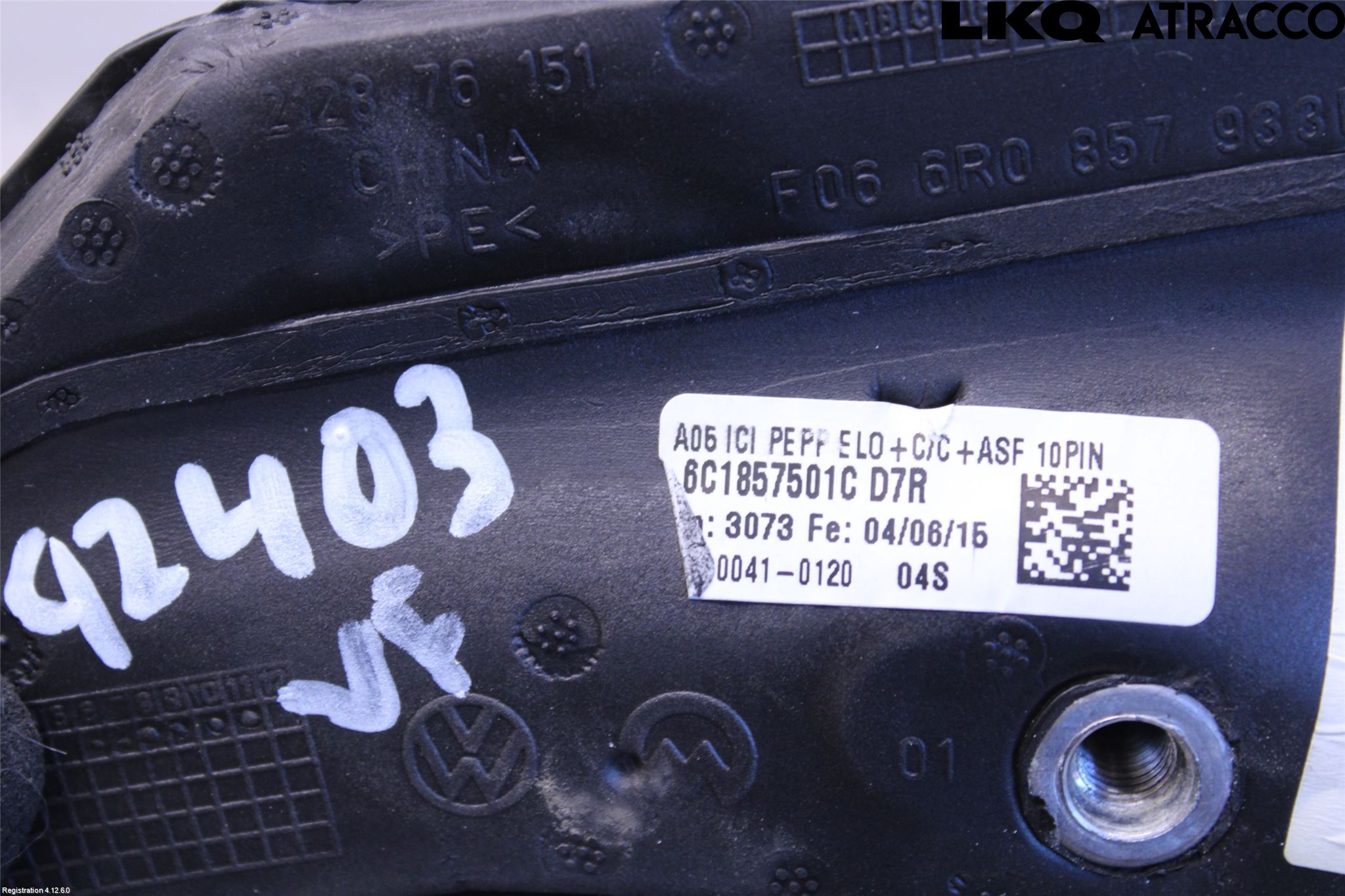 Volkswagen VW POLO 10-17 Speil V M-El Justering