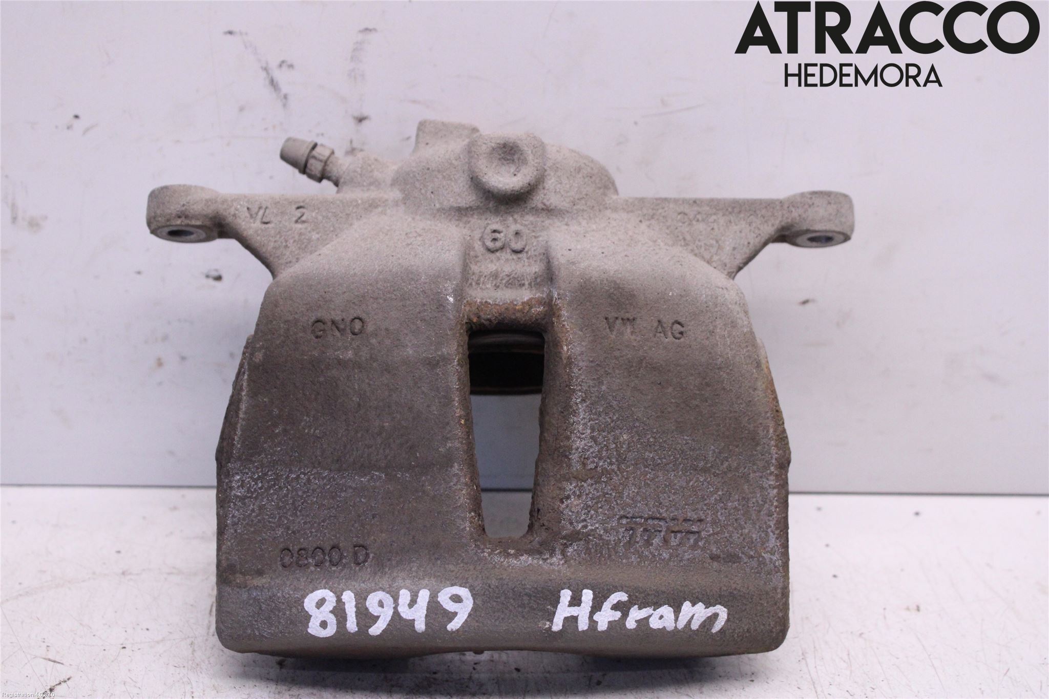 Volkswagen VW SHARAN 11- Bremsecaliper Foran Høyre