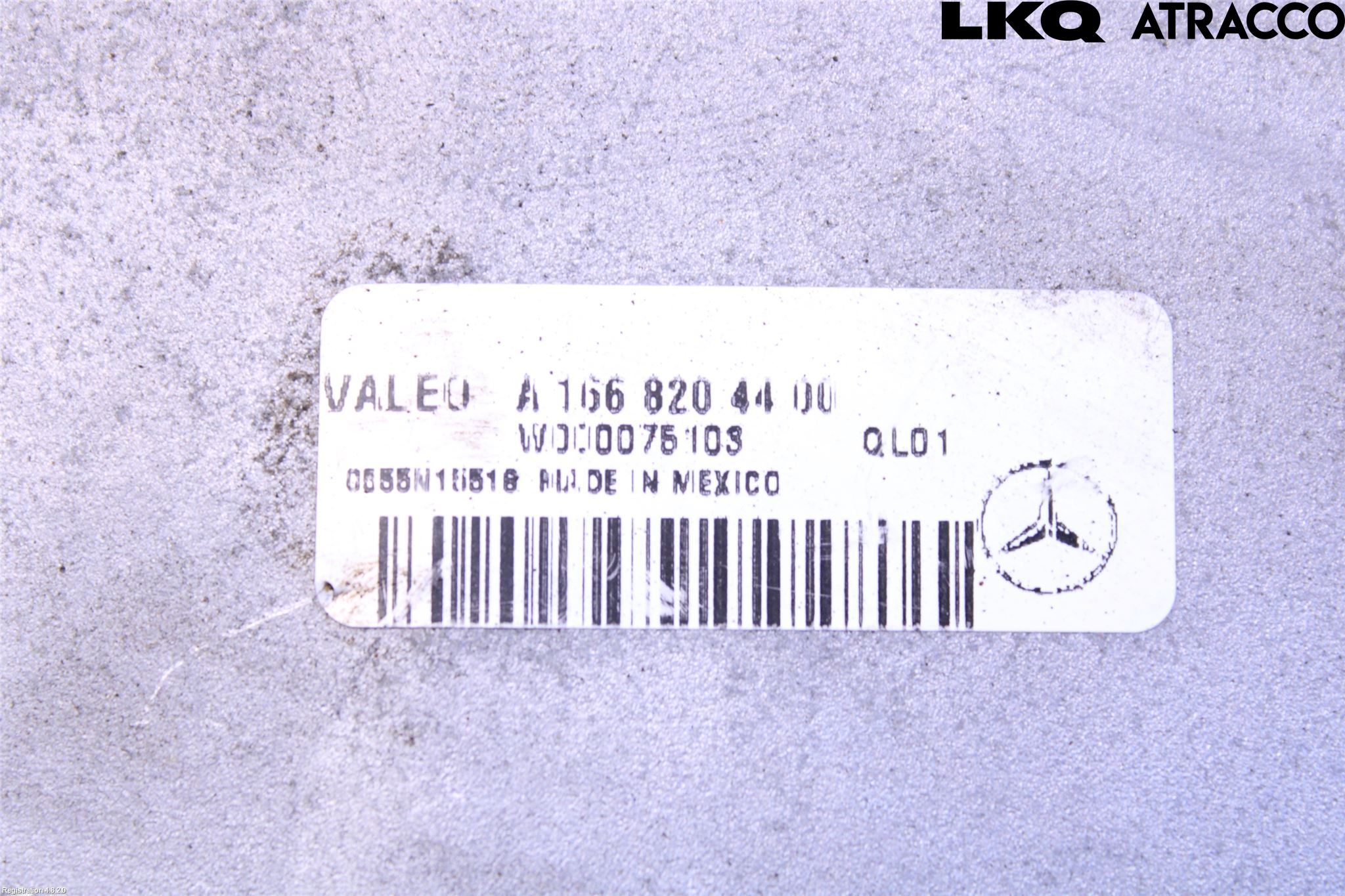 Mercedes-Benz MB GL/GLS-KLASS (X166) 12-19 Viskeroverføring Frontrute