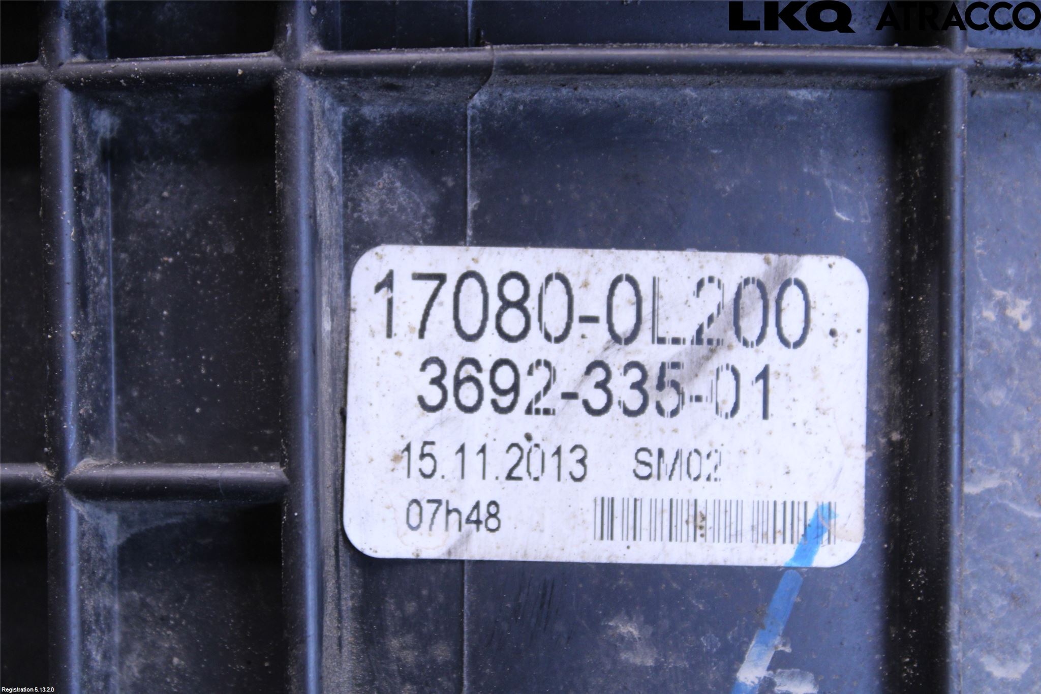 Toyota HILUX 05-16 Luftfilter Boks