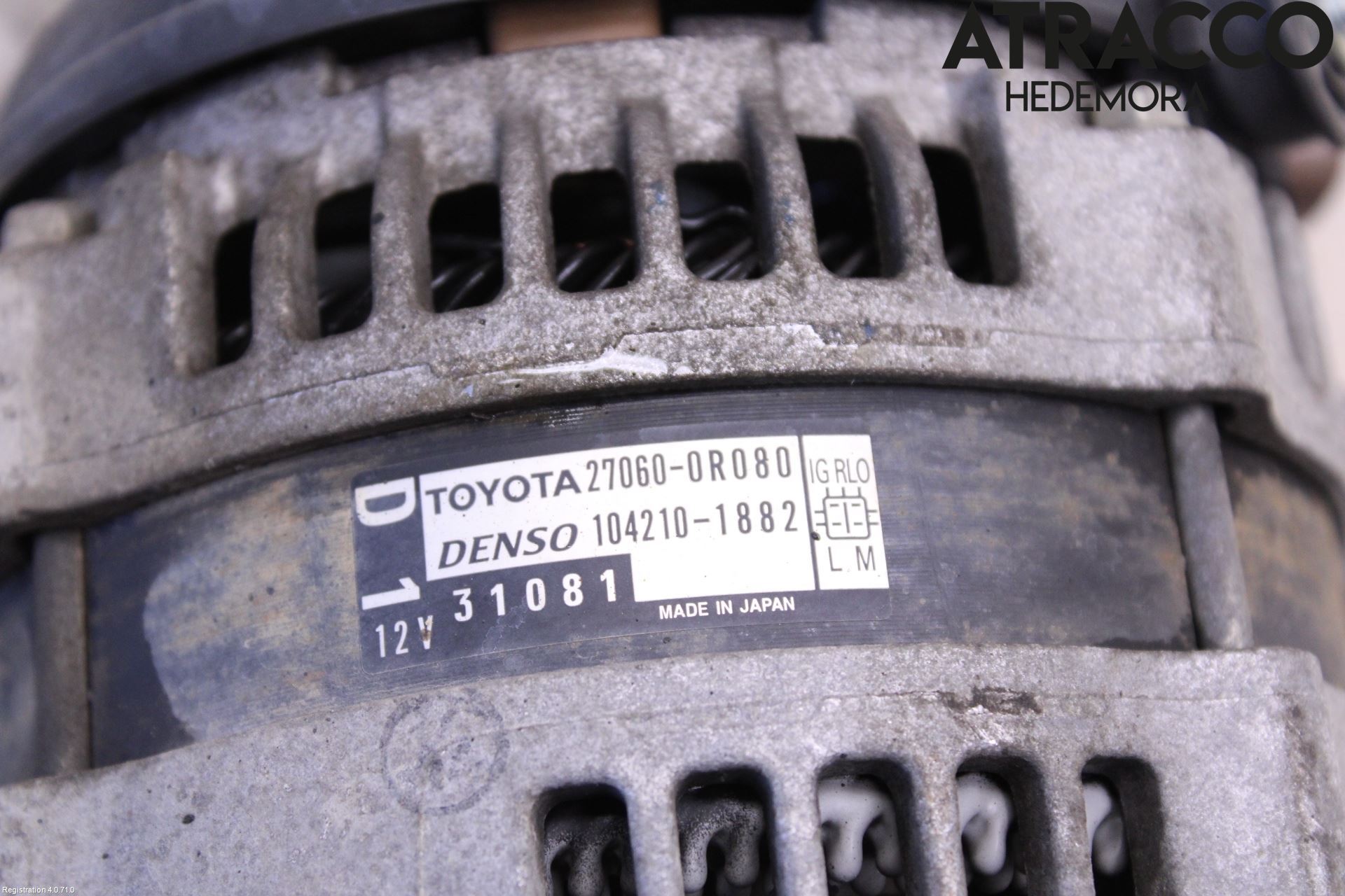 Toyota VERSO 09-18 Dynamo