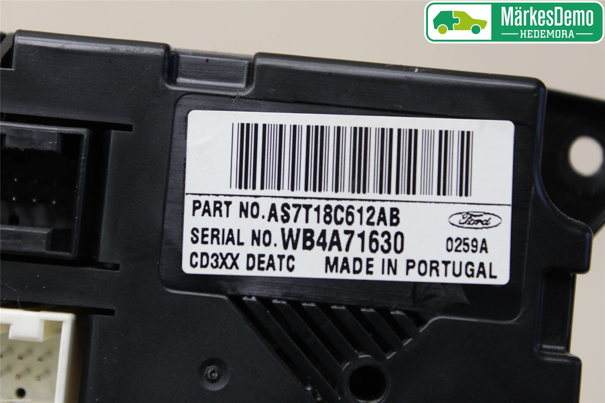 Ford S-MAX 06-15 Varme Ac Betjening-Display