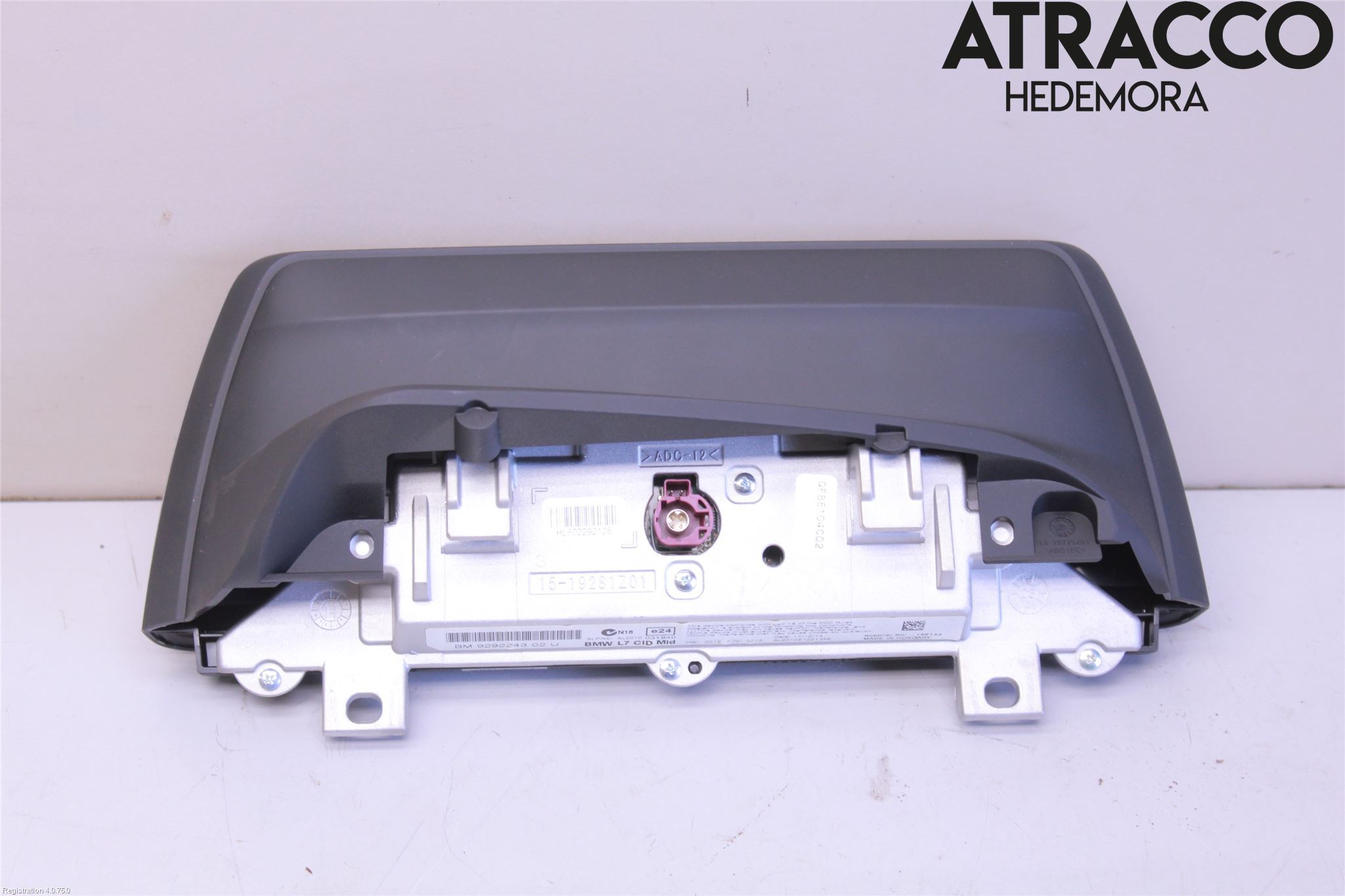 BMW 1 F20/F21 11-19 Stereo Radio Med Cd