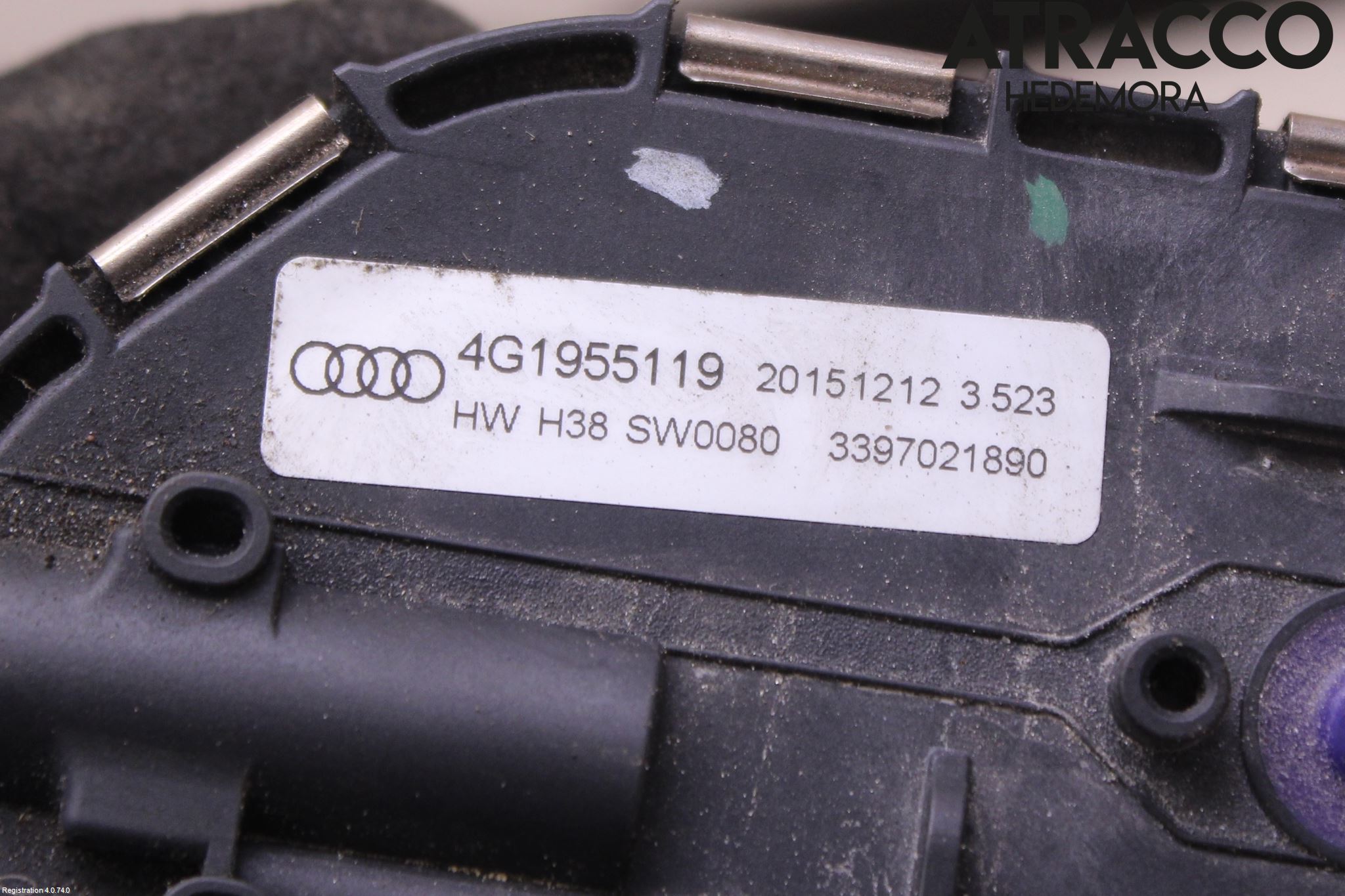 Audi A6/S6 4G 11-18 Viskermotor Frontrute