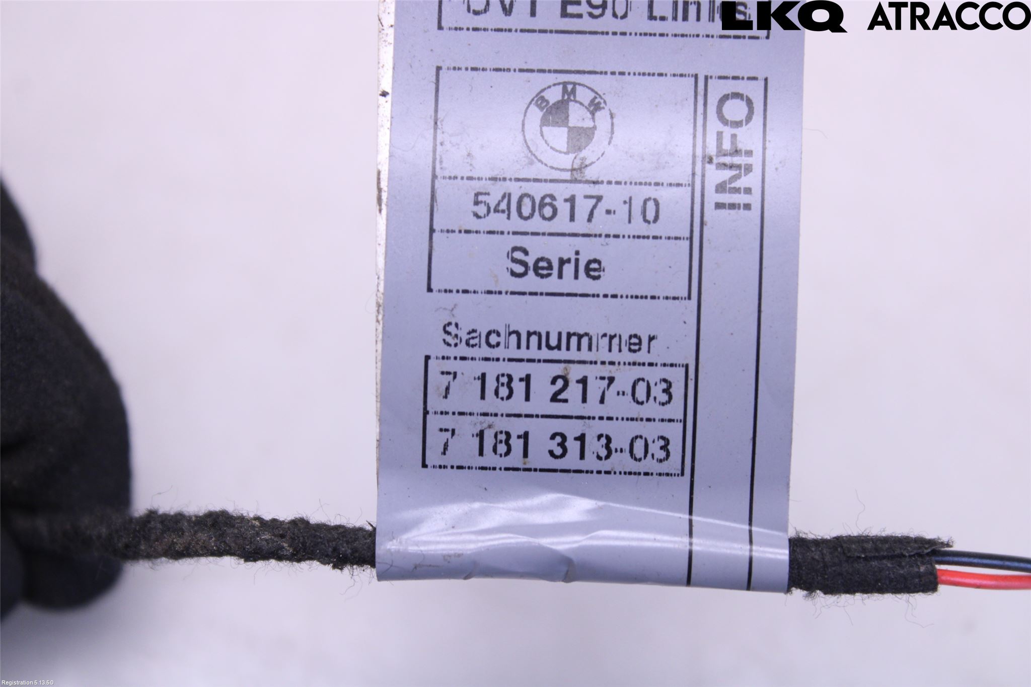BMW 3 E90/91 SED/TOU 05-12 Dørhandtak Ytre Venstre