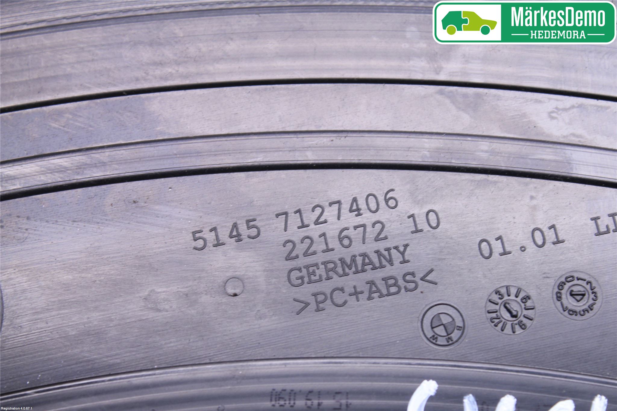 BMW 3 E90/91 SED/TOU 05-12 Innr Koppholder