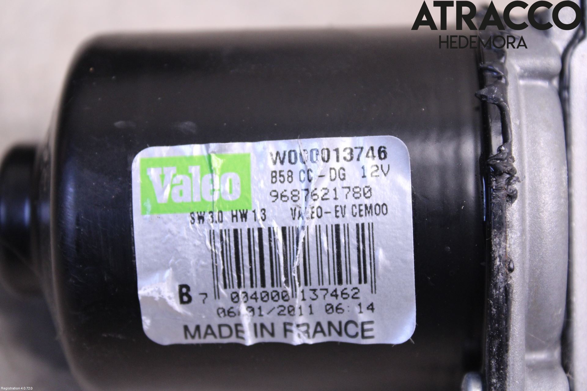 Citroen C4 GRAND PICASSO 07-13 Viskermotor Frontrute