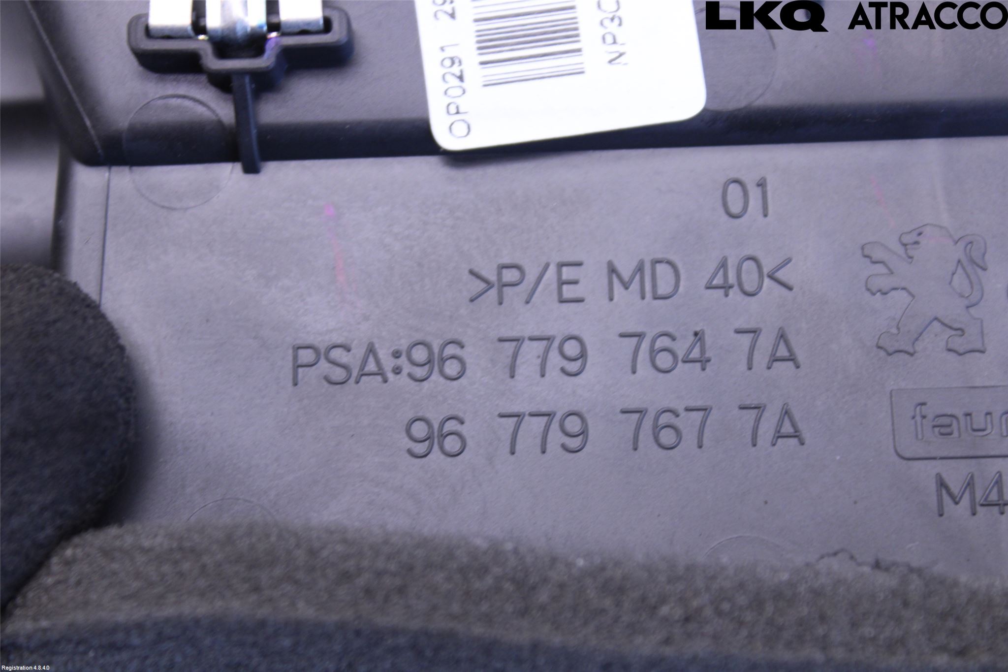 Citroen C4 PICASSO 14-18 Dashbord Kanal - Dyse