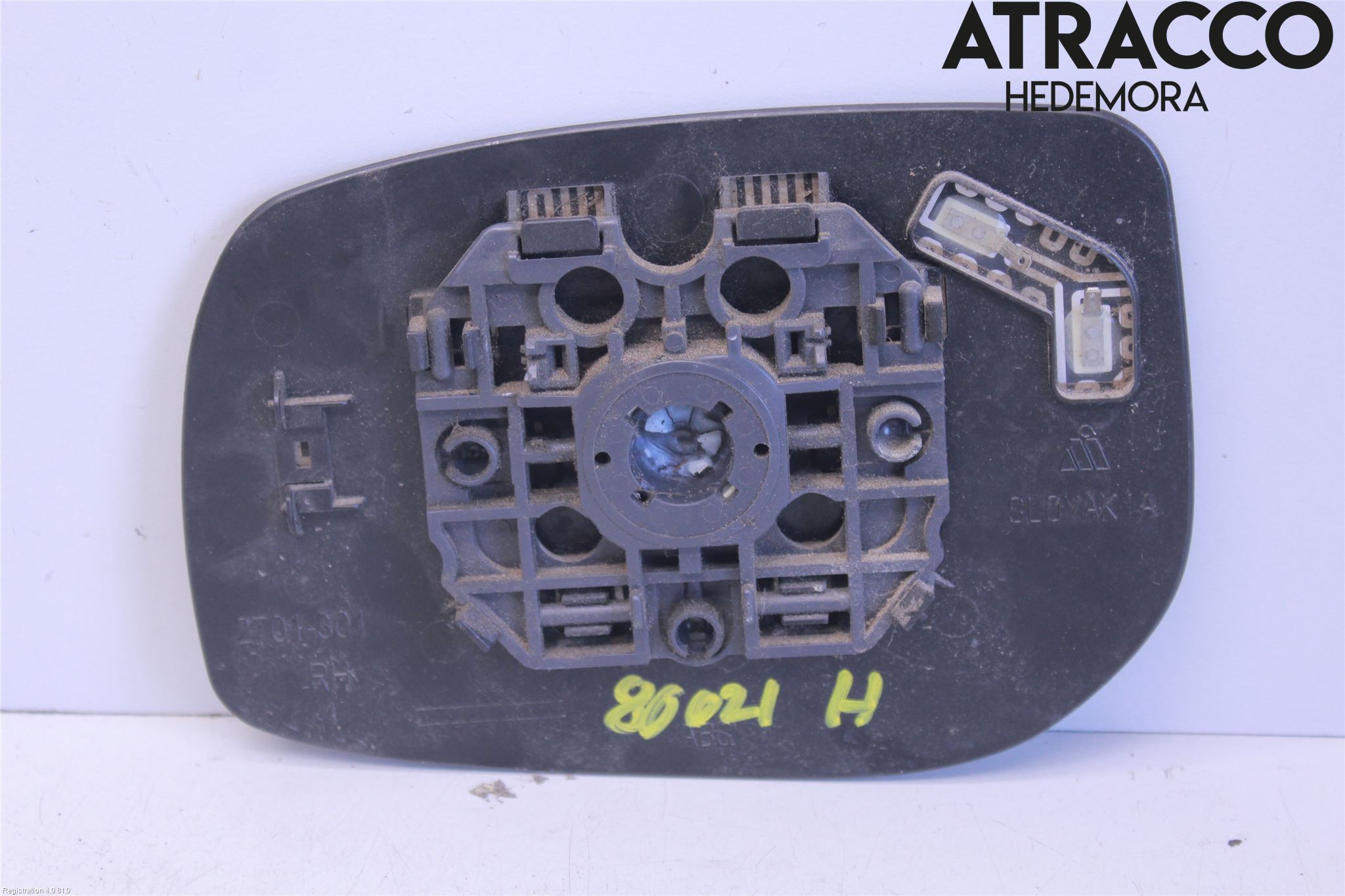 Toyota YARIS XP90 06-11 Speil Glass H