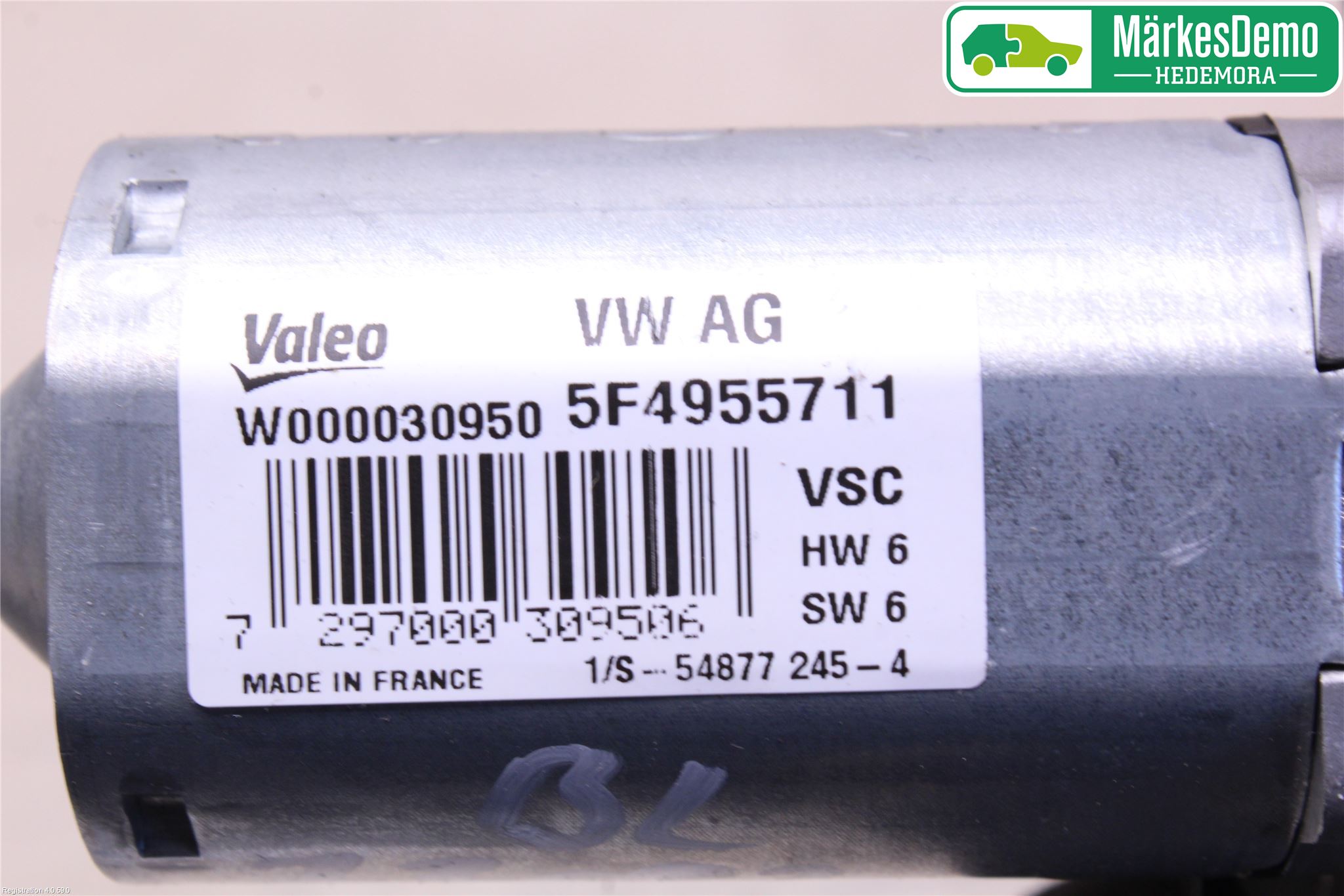 Skoda RAPID Viskermotor Bakluke