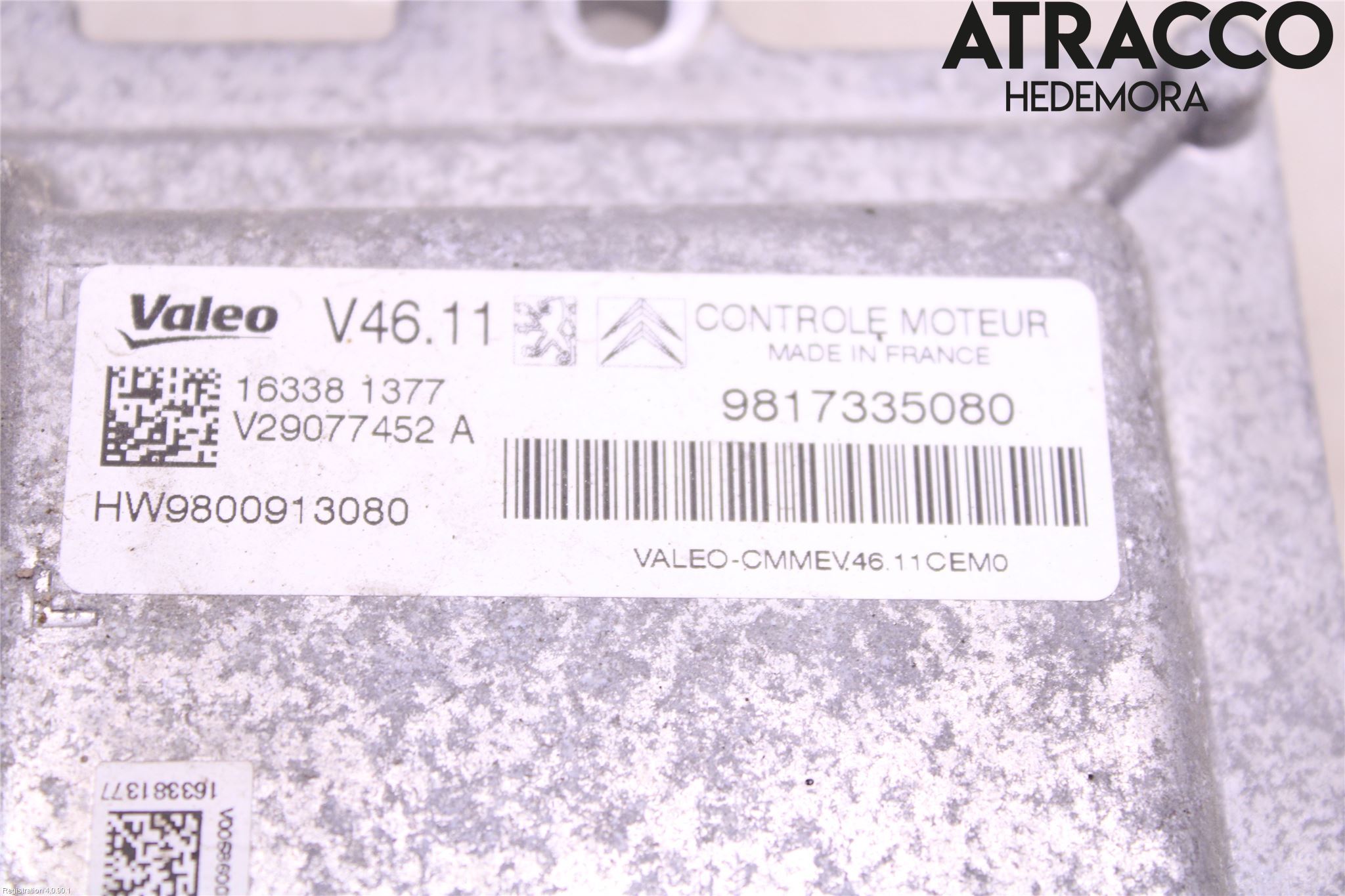 Citroen C3 10-17 Styreenhet Innsprøytning