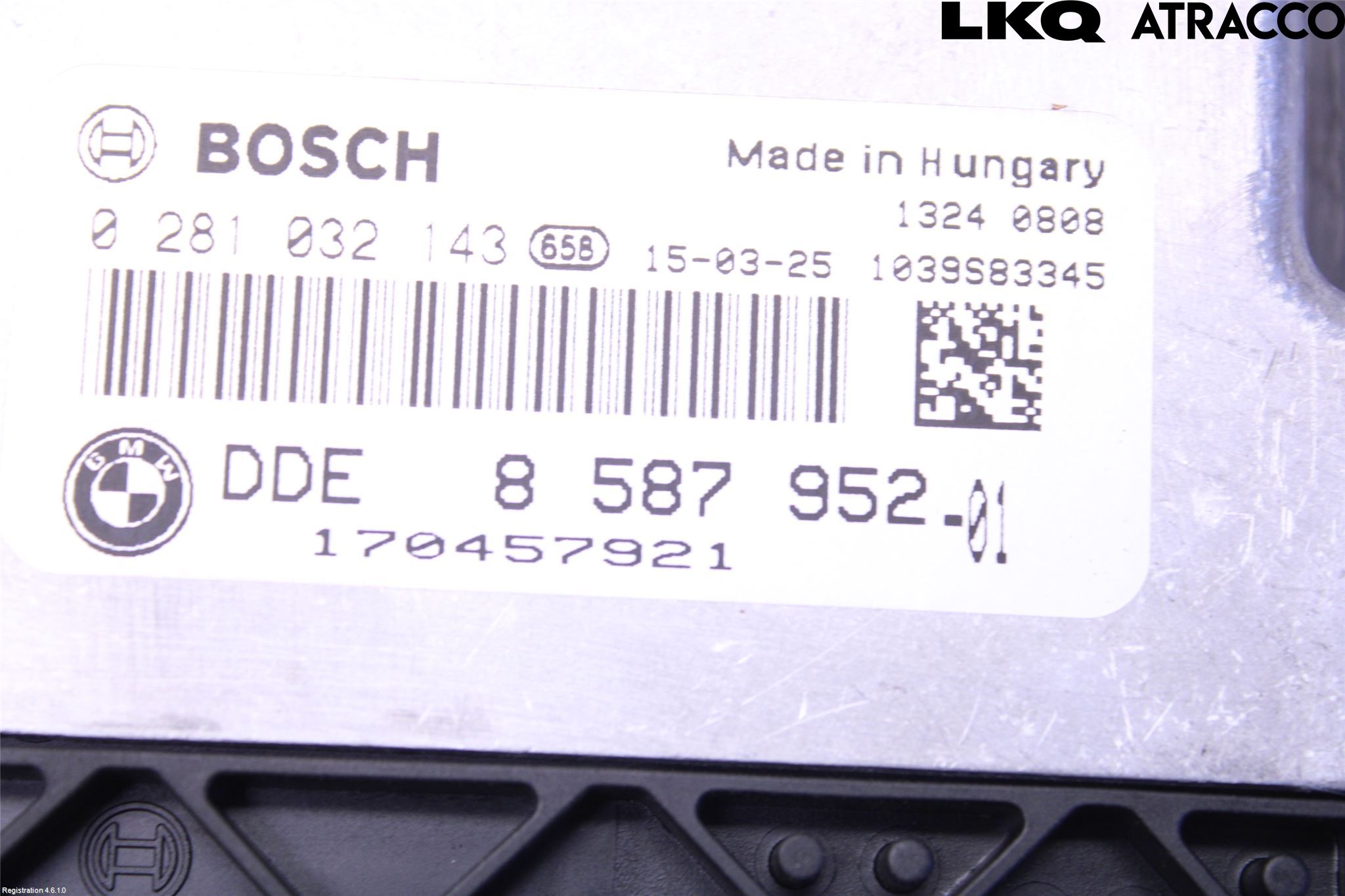 BMW 1 F20/F21 11-19 Styreenhet Dieselpumpe