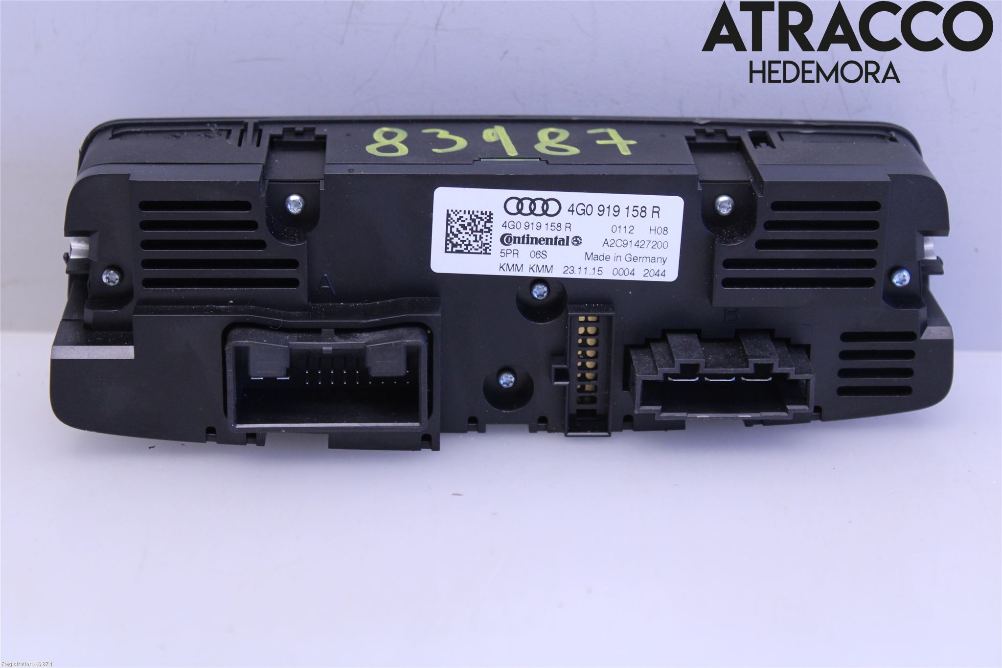 Audi A6 ALLROAD 12-18 Varme Ac Betjening-Display