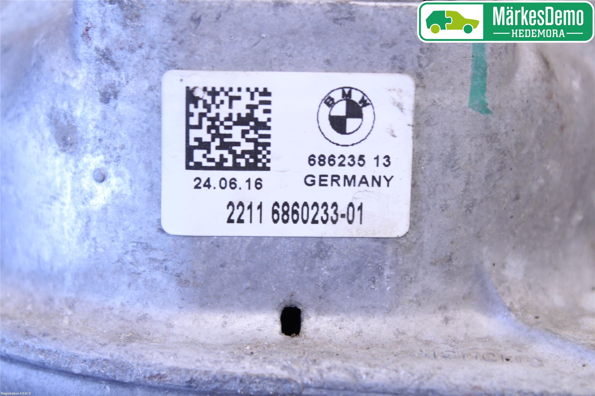 BMW 5 F10/F11/F18 09-17 Motor Feste Gummi