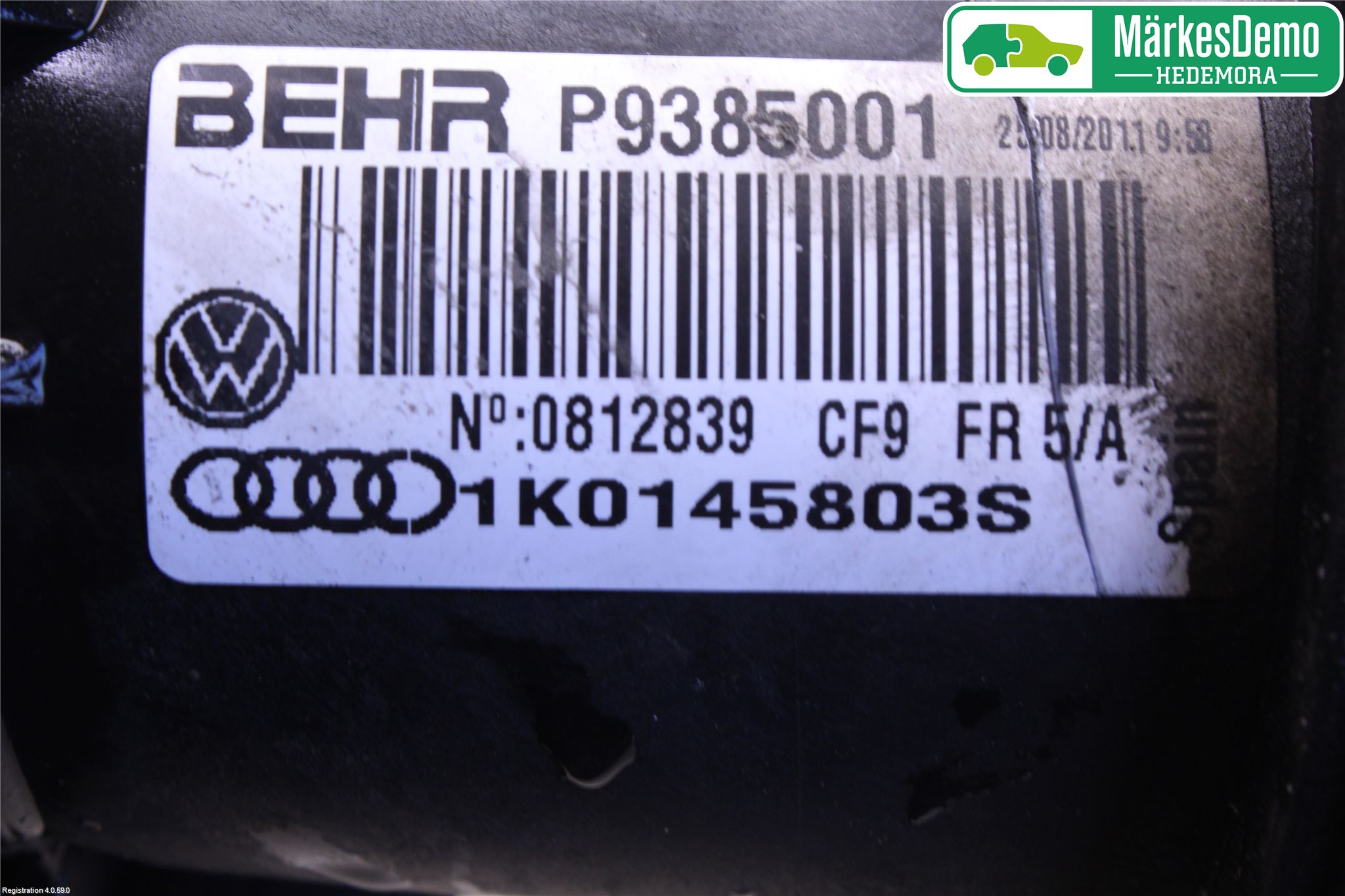 Skoda OCTAVIA (1Z) 05-13 Intercooler Radiator