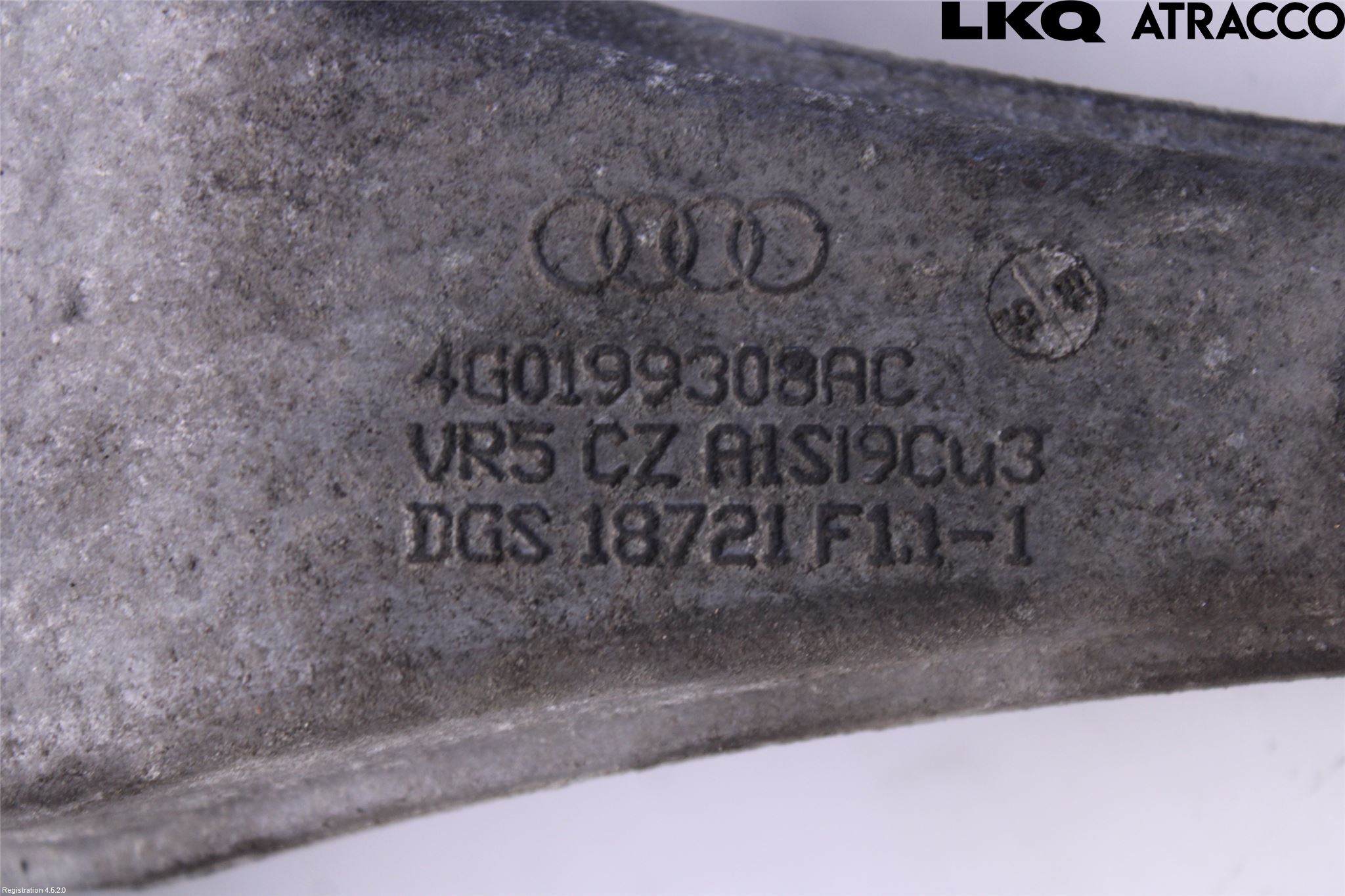 Audi A7/S7 4G 11-17 Motor Feste Stål-Alu