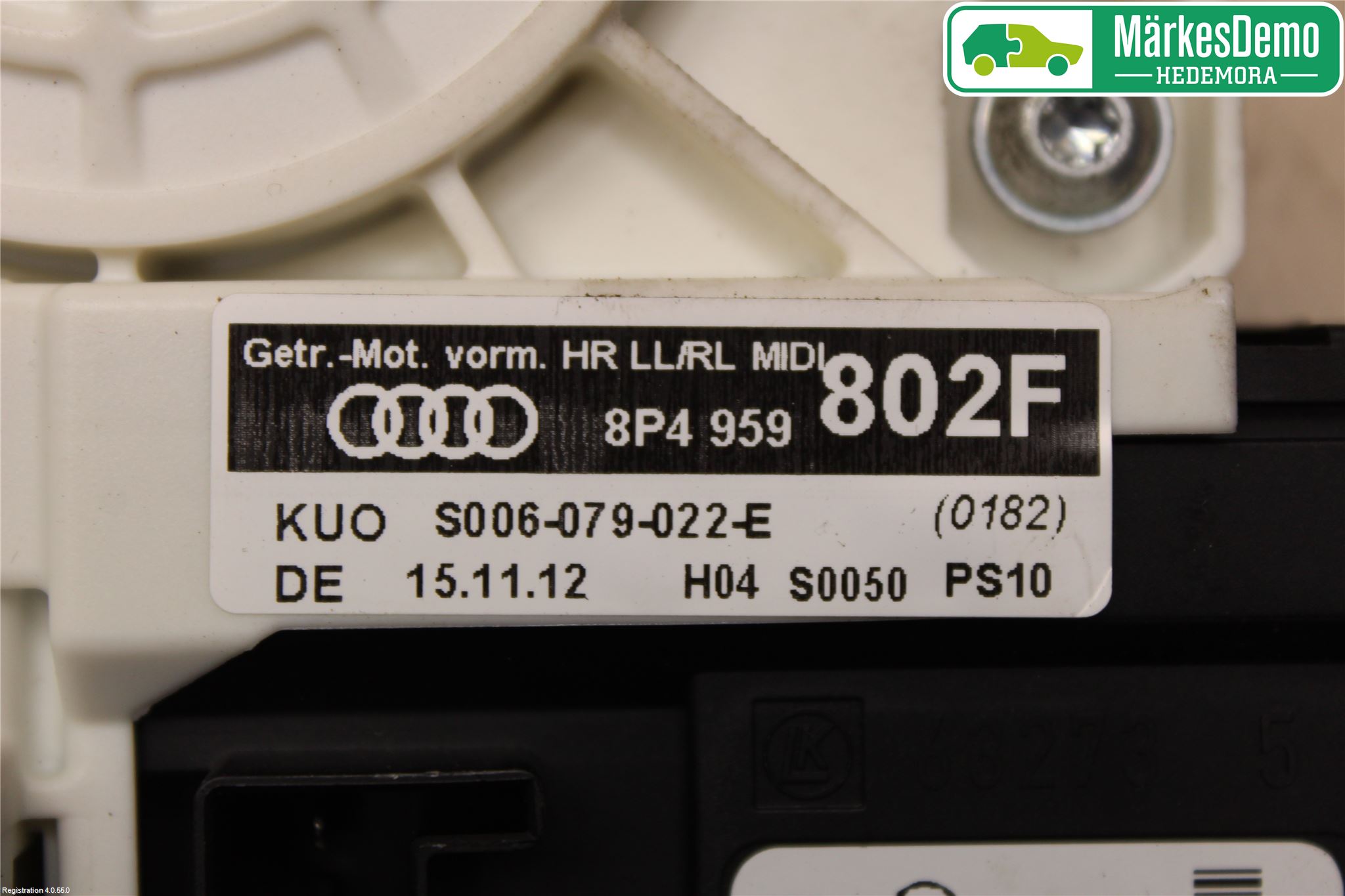 Audi A3/S3 05-13 Vindusheis El Komp