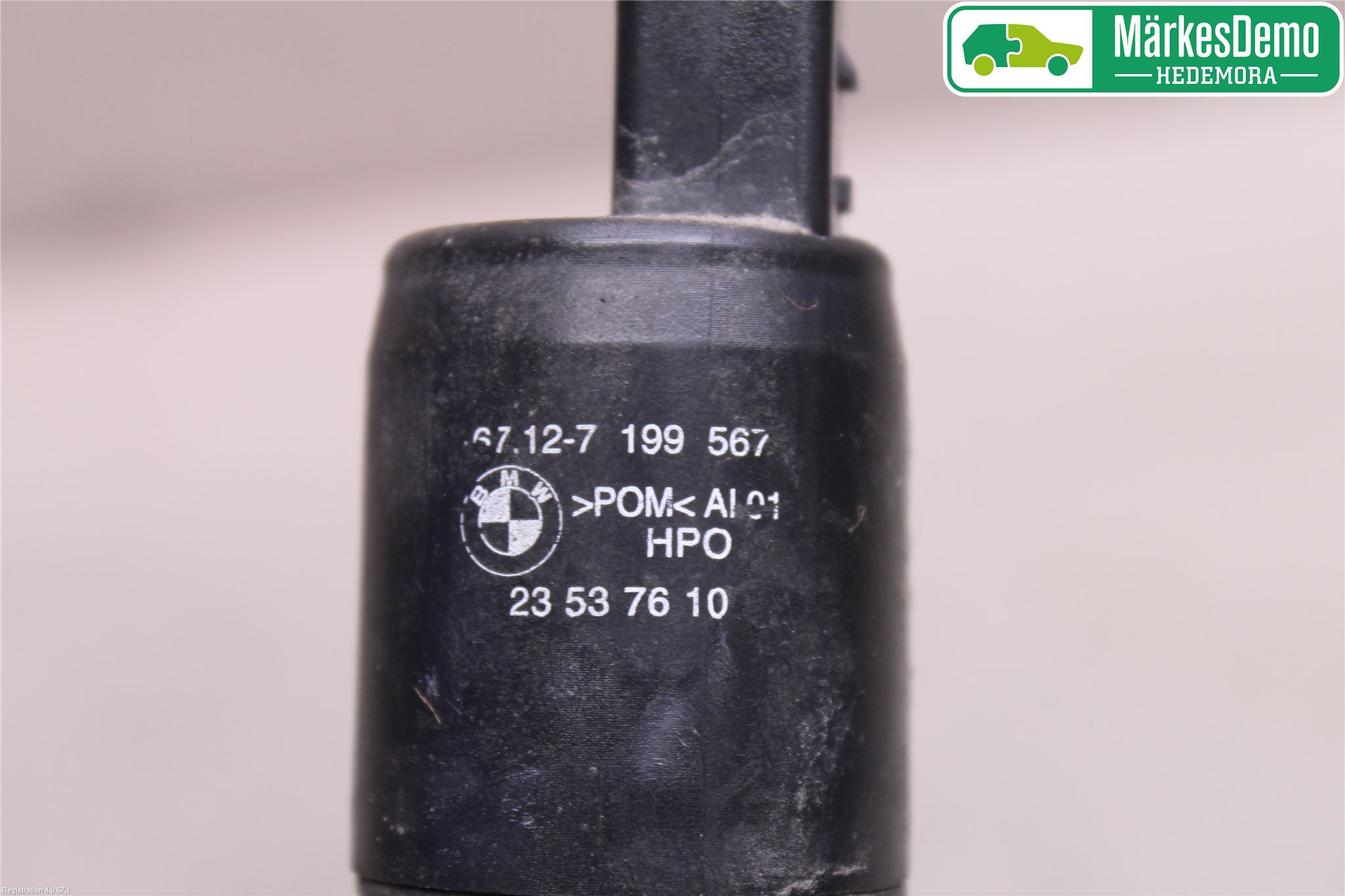 BMW 3 E90/91 SED/TOU 05-12 Spylerpumpe Bakluke
