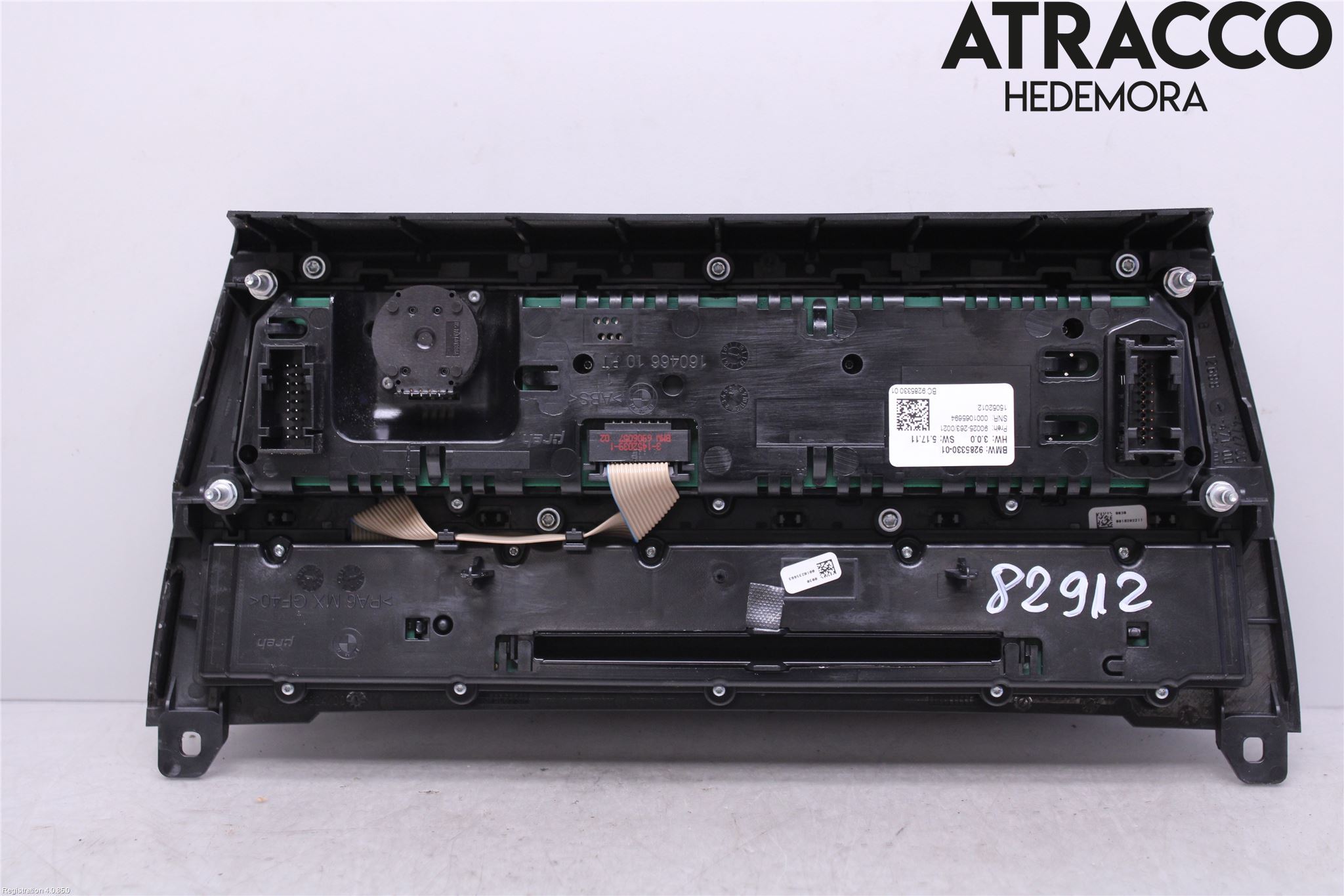 BMW 5 F10/F11/F18 09-17 Varme Ac Betjening-Display