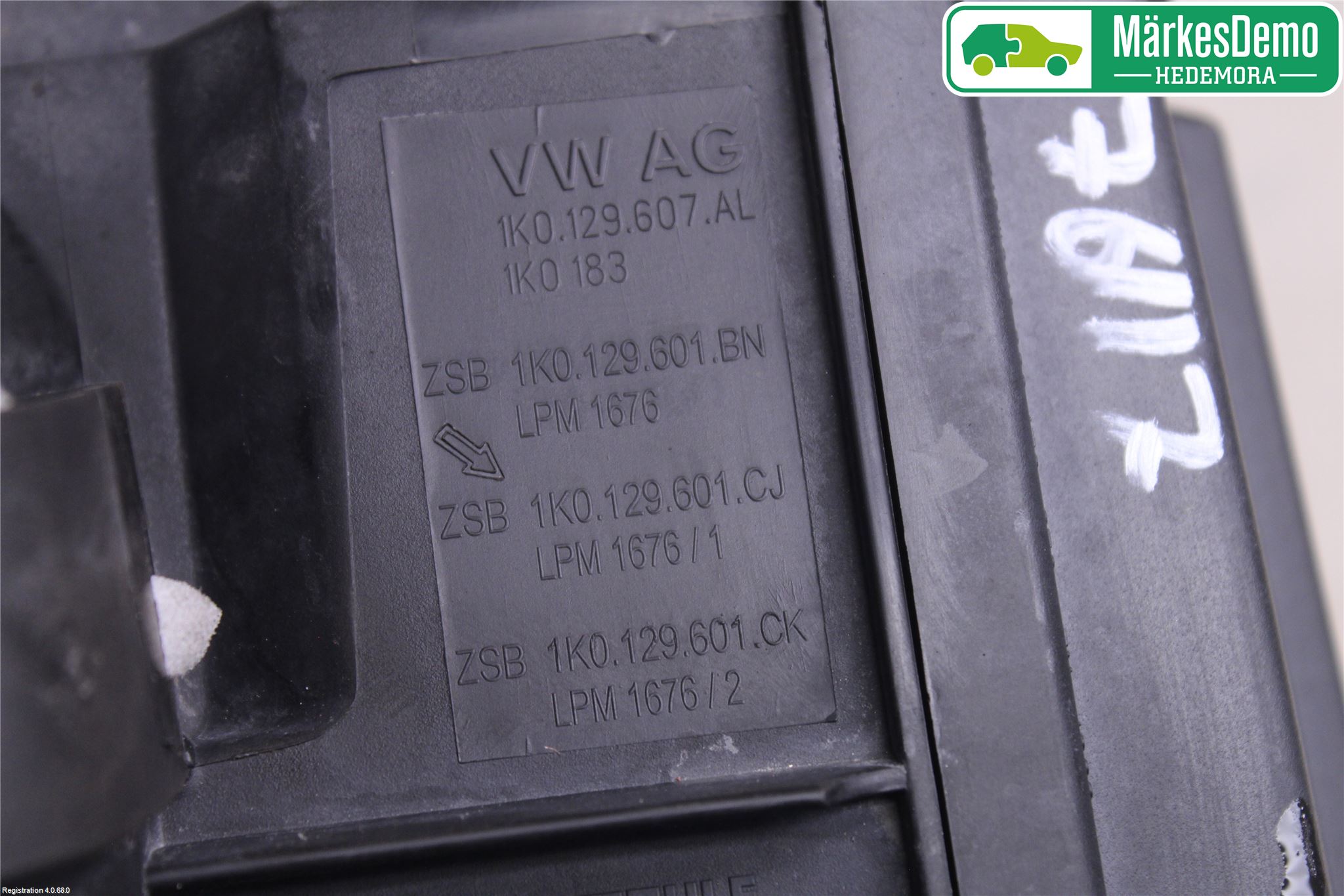 Volkswagen VW GOLF VI 09-13 Luftfilter Boks
