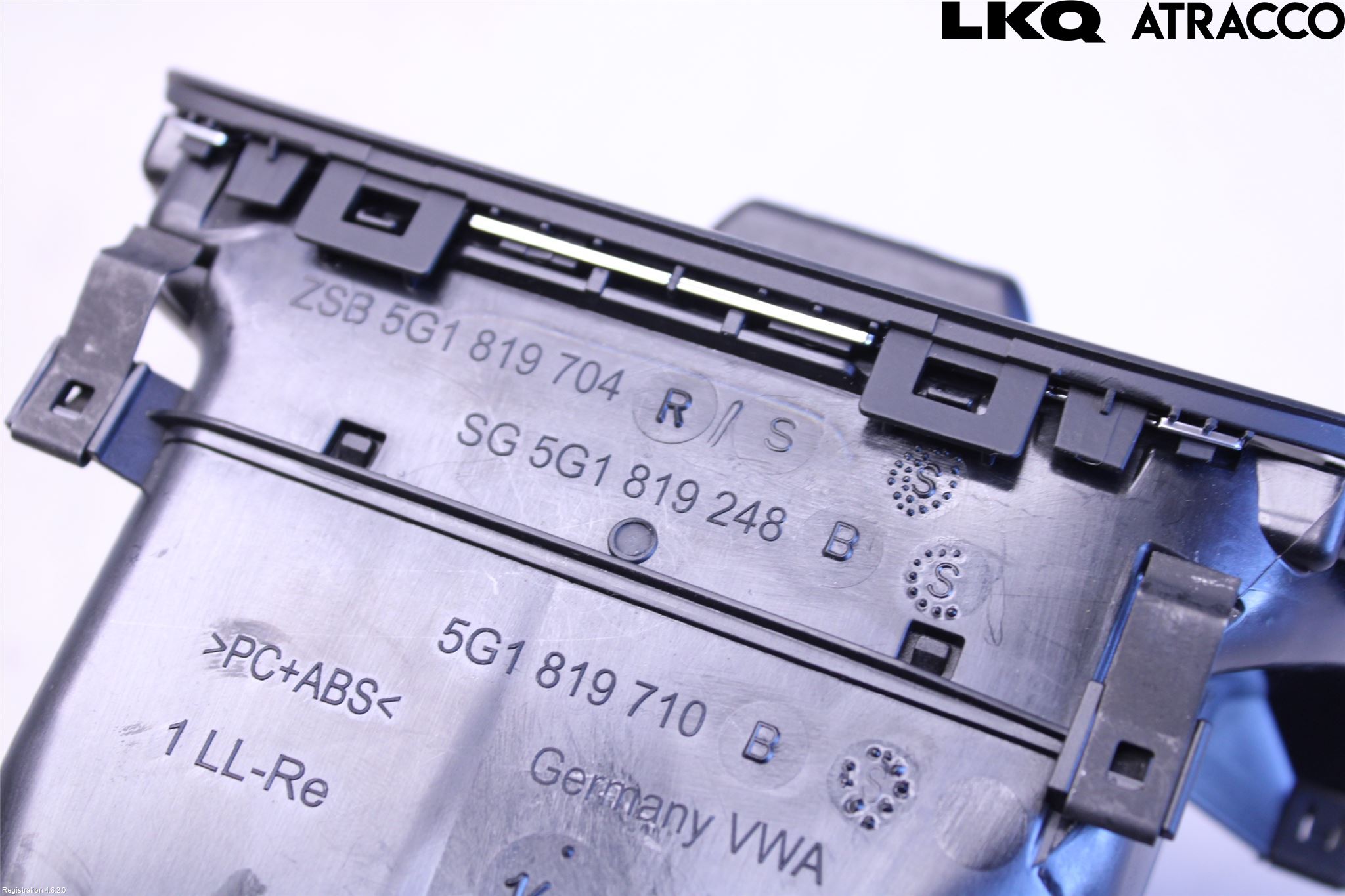 Volkswagen VW GOLF / E-GOLF VII 13-20 Dashbord Kanal - Dyse