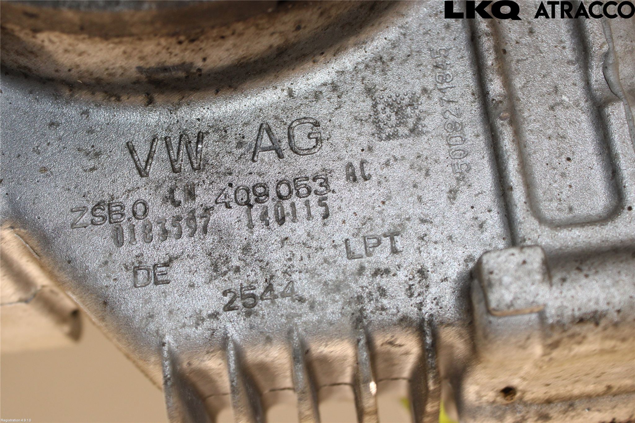 Volkswagen VW GOLF / E-GOLF VII 13-20 Gearkasse Fordelingskasse