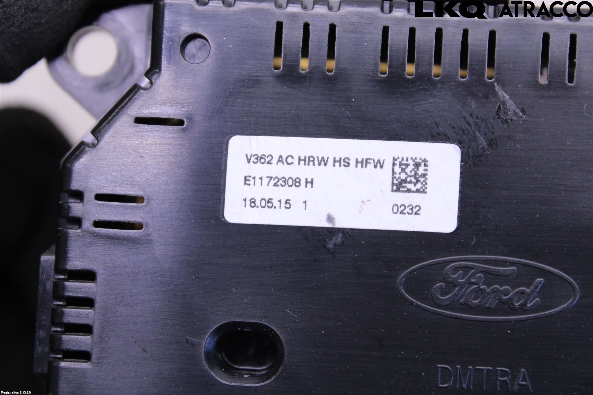 Ford TRANSIT SKÅP/BUSS 14-22 Varme Ac Betjening-Display
