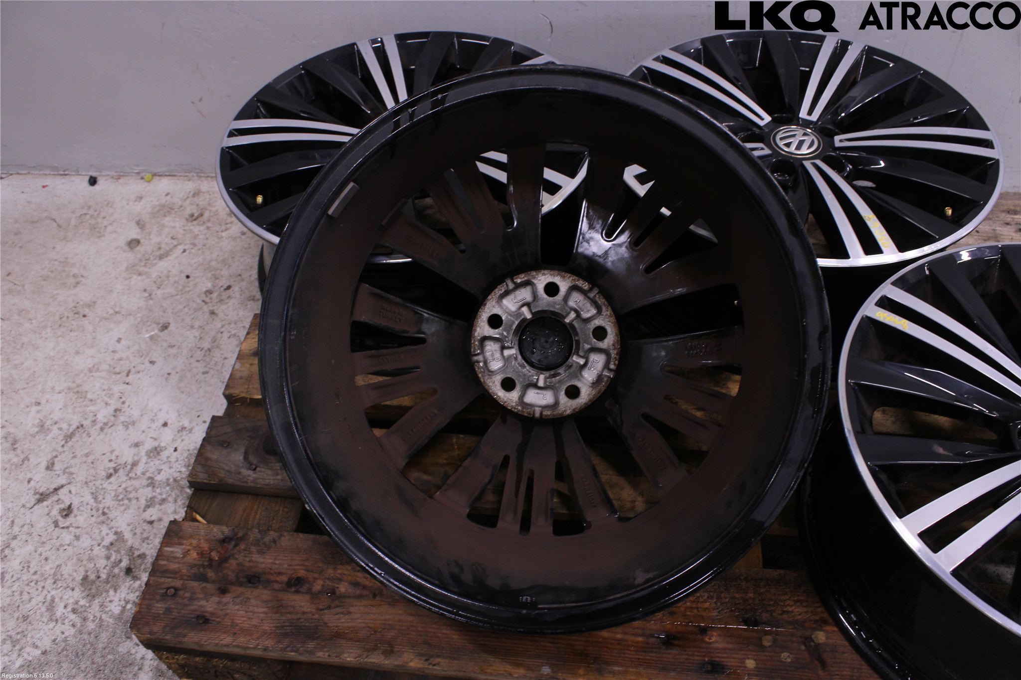 Volkswagen VW TIGUAN 16-24 Felg Aluminium Sett 4Stk