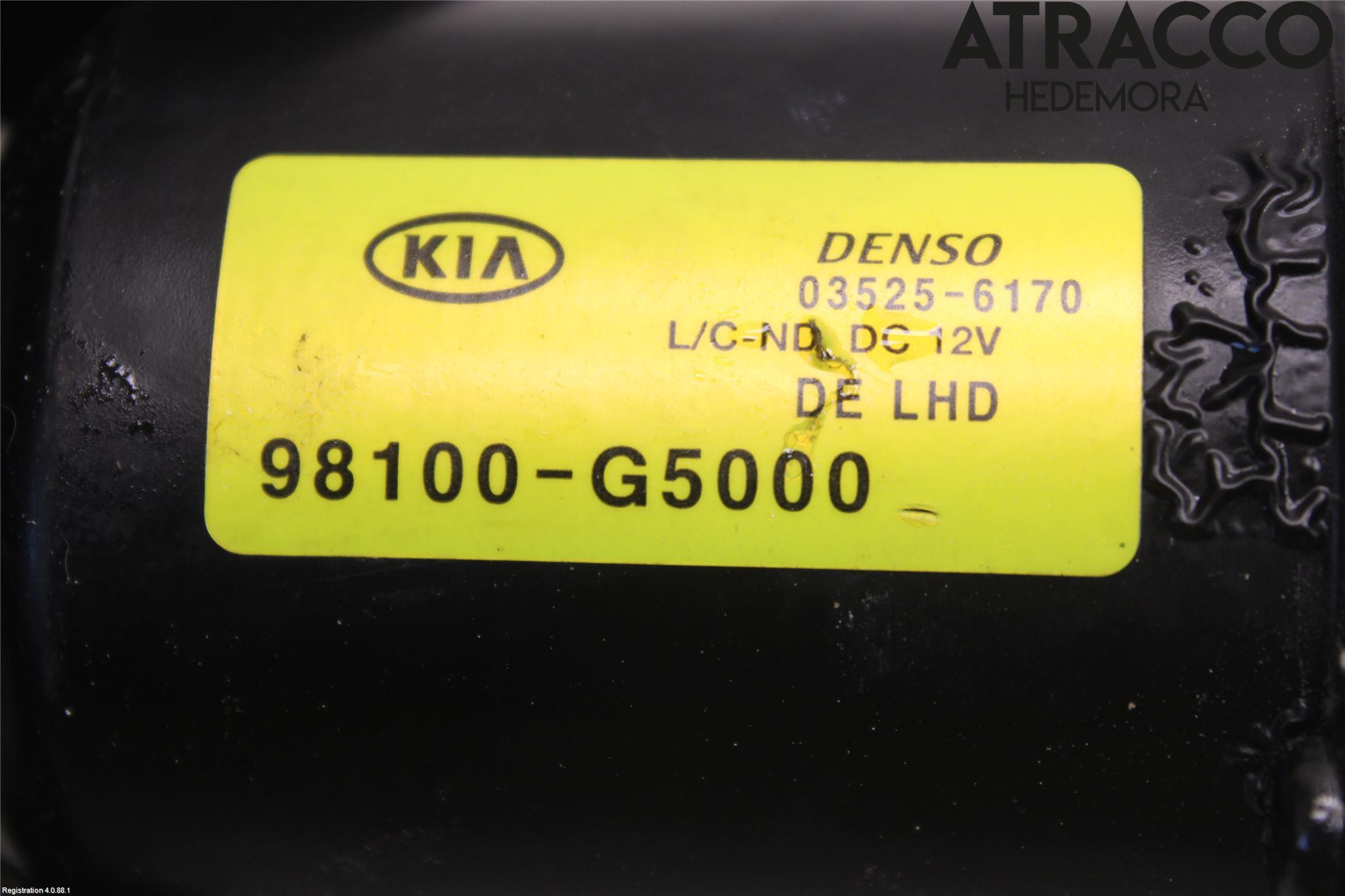 Kia NIRO (DE) 17-22 Viskermotor Frontrute