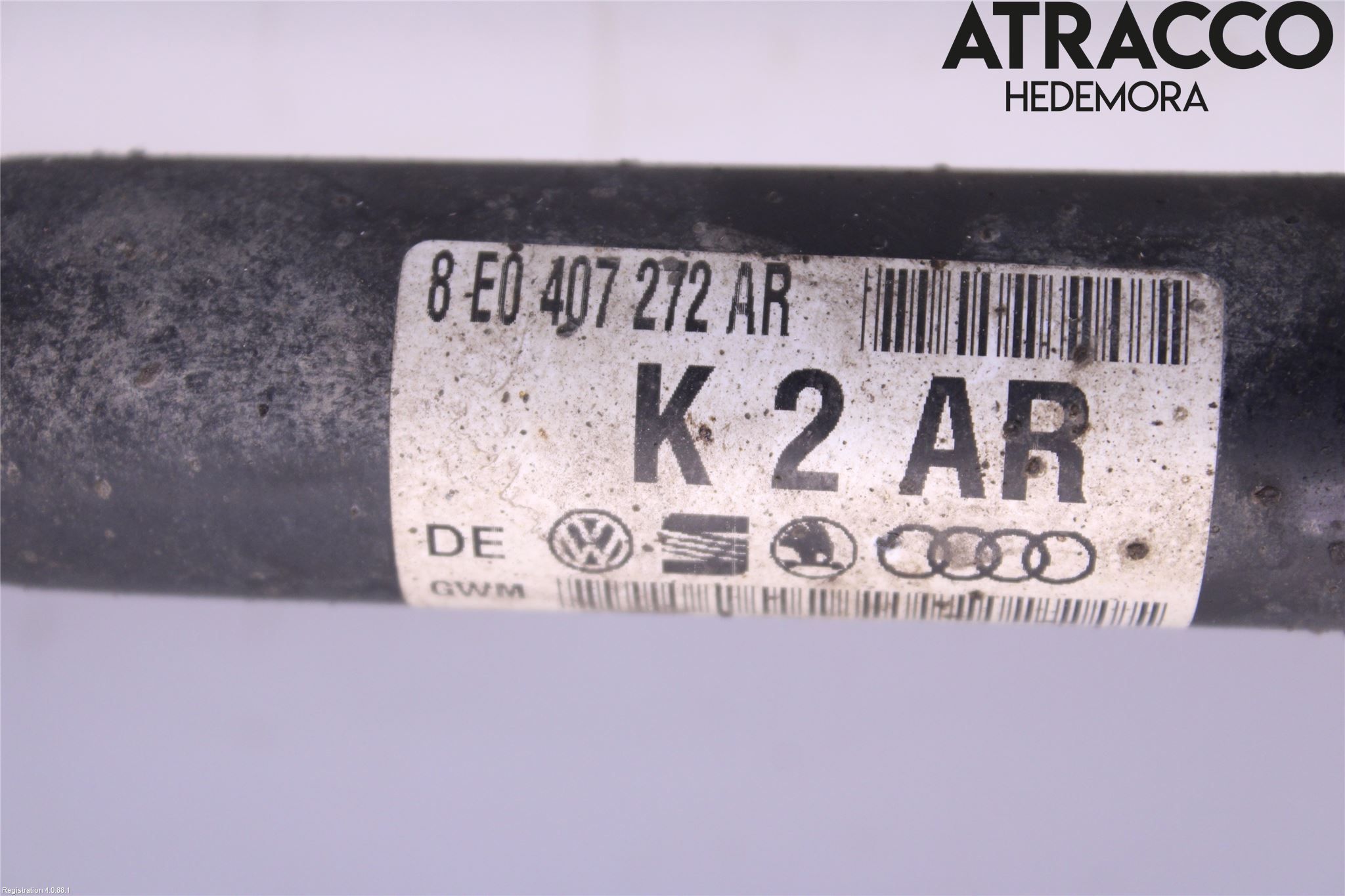 Audi A4/S4 05-07 Drivaksel Foran Kompl Høyre